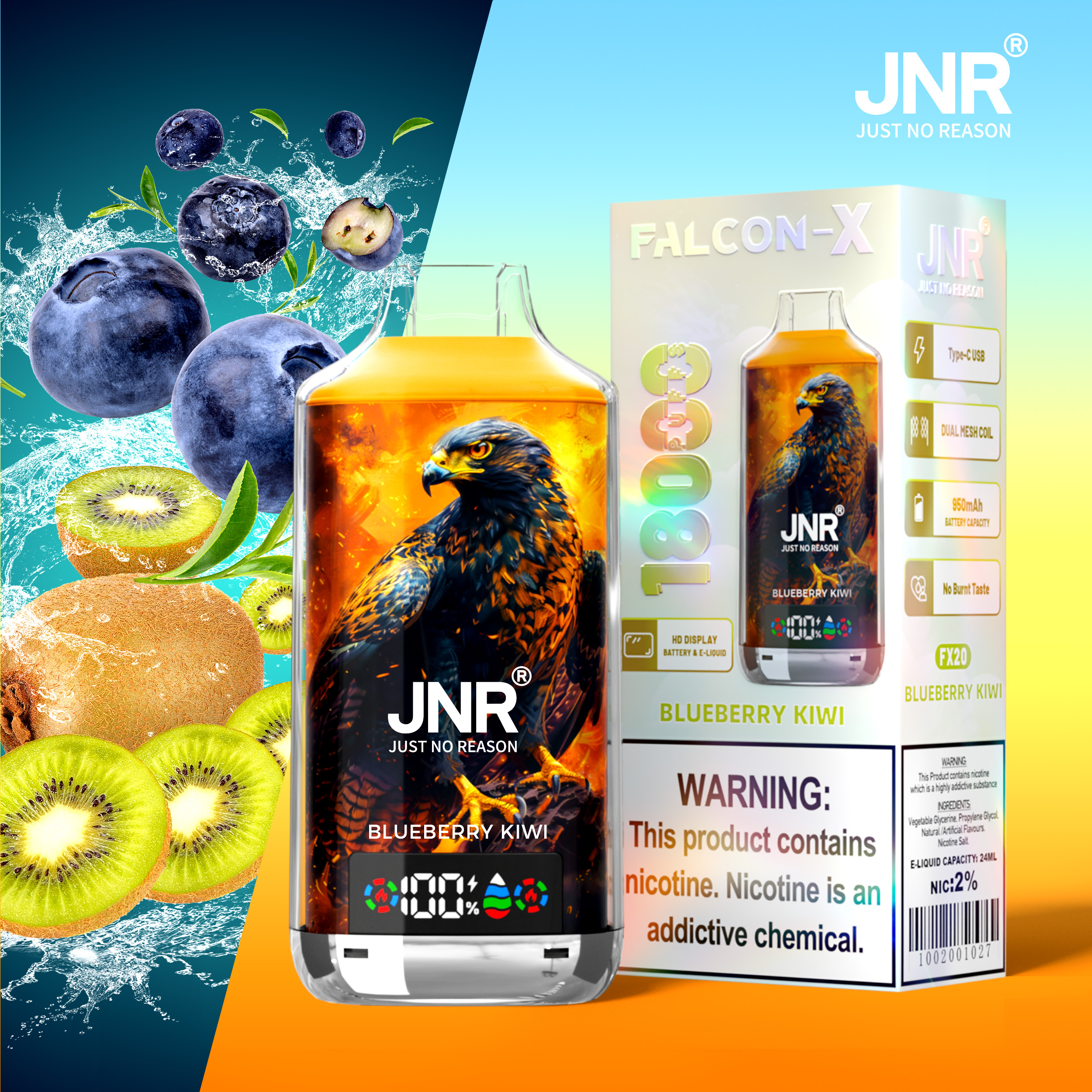 JNR Falcon X 18000 Puffs