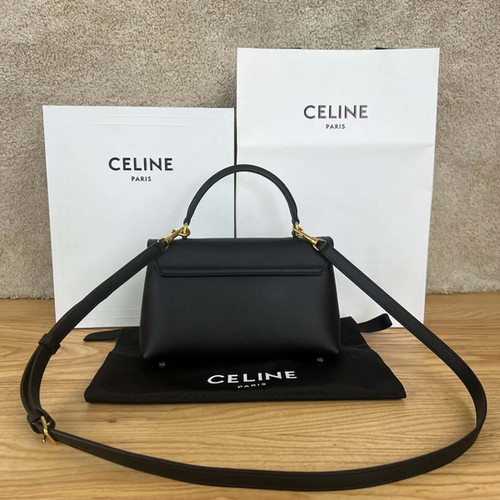 CELINE NINO Small Soft Cow Leather Handbag