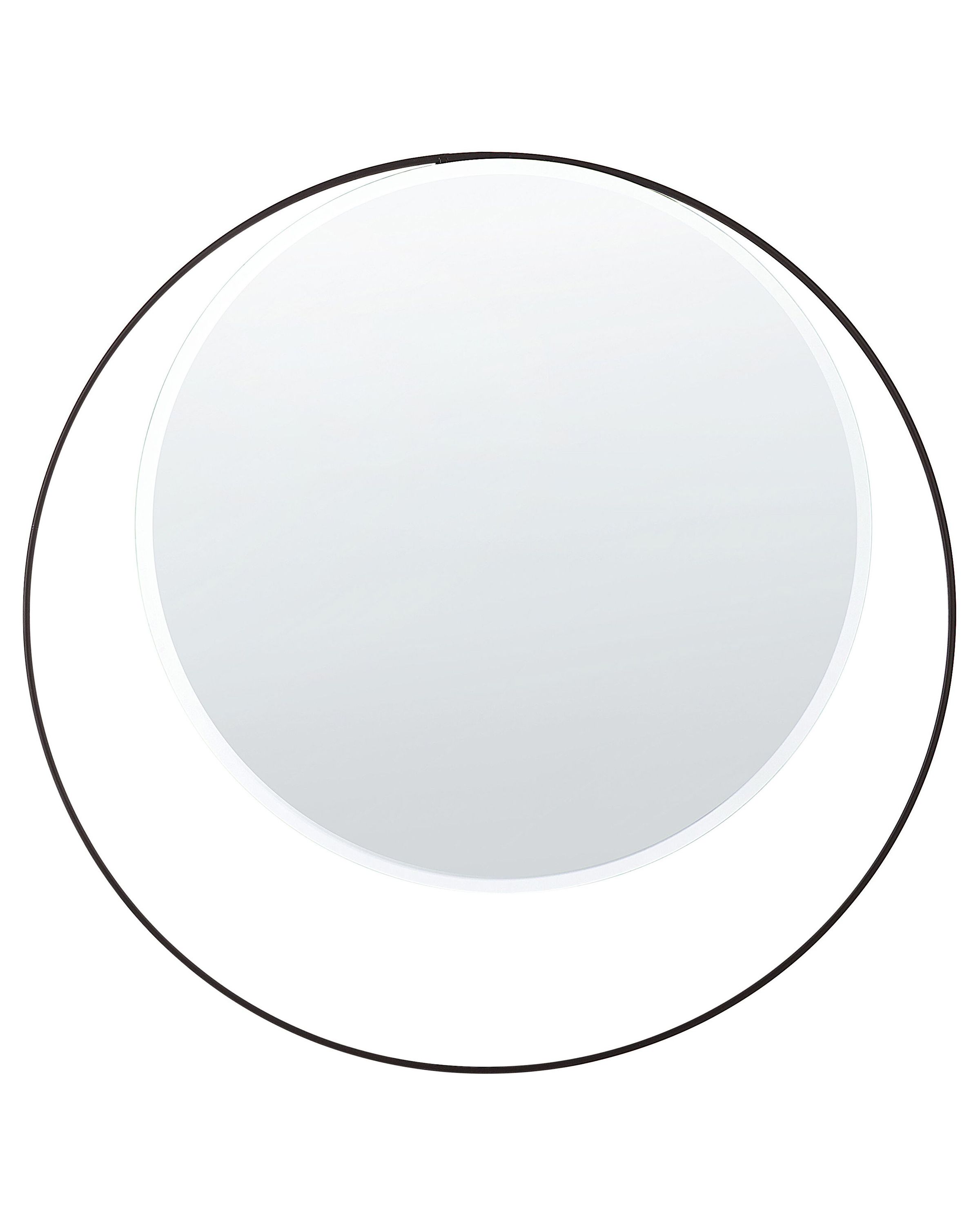 Wall Mirror AGDE 50 cm 50 cm Metal Black