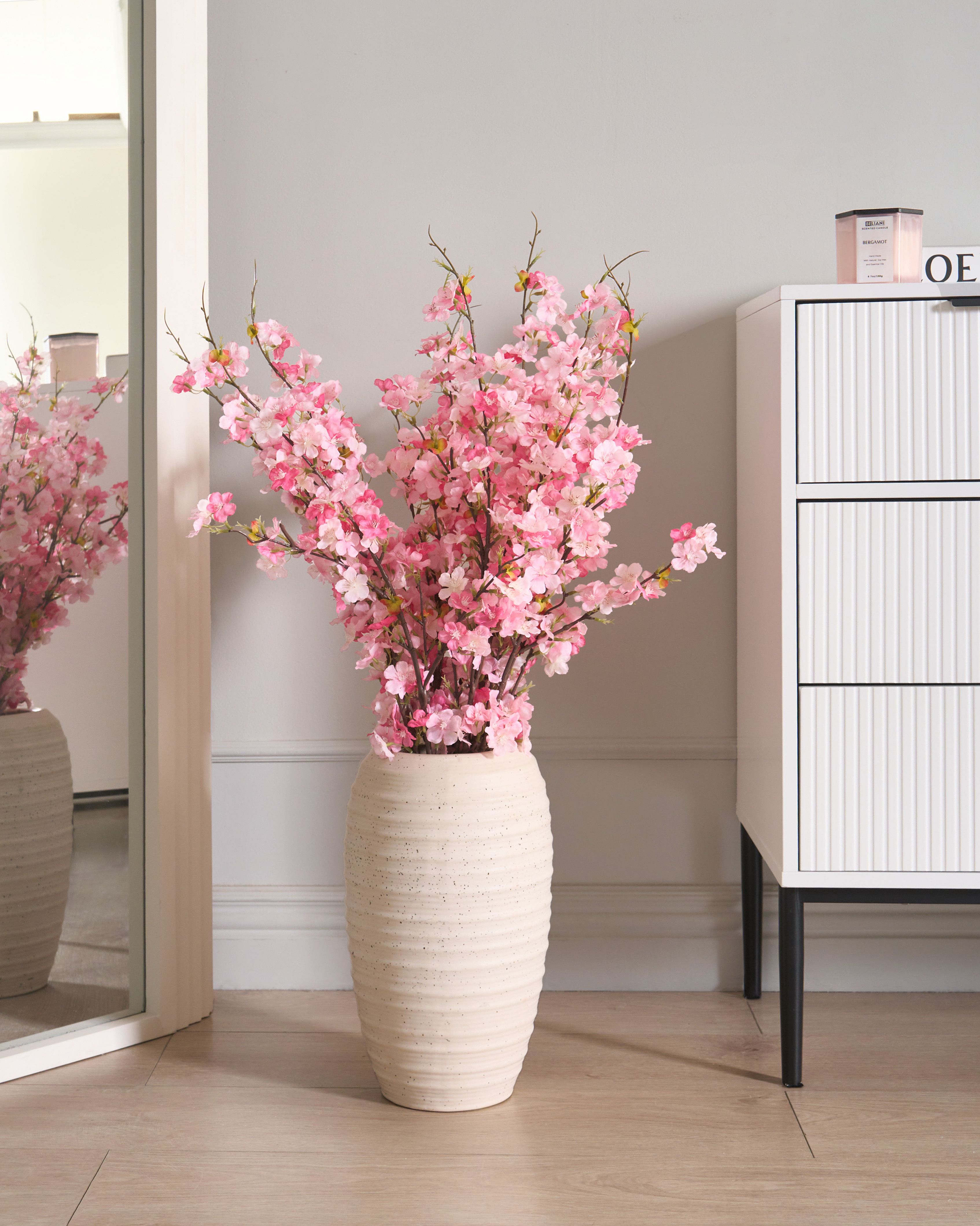 Artificial Flower Bouquet NEBRA 95 cm Pink