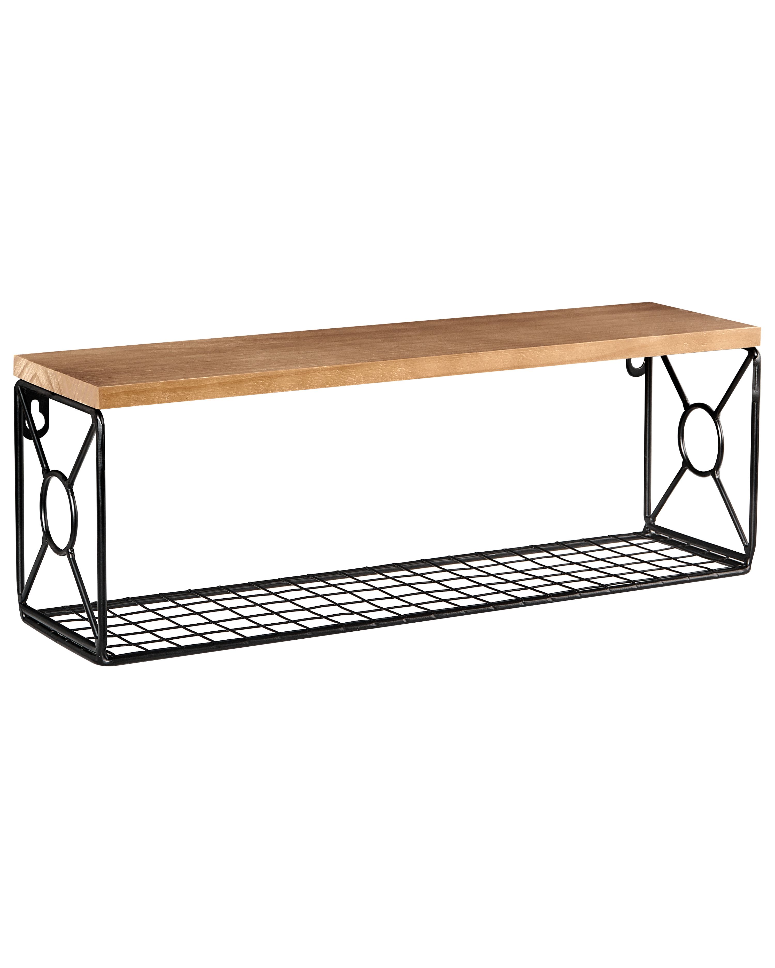 Wall Shelf COMPRIDA Metal Black