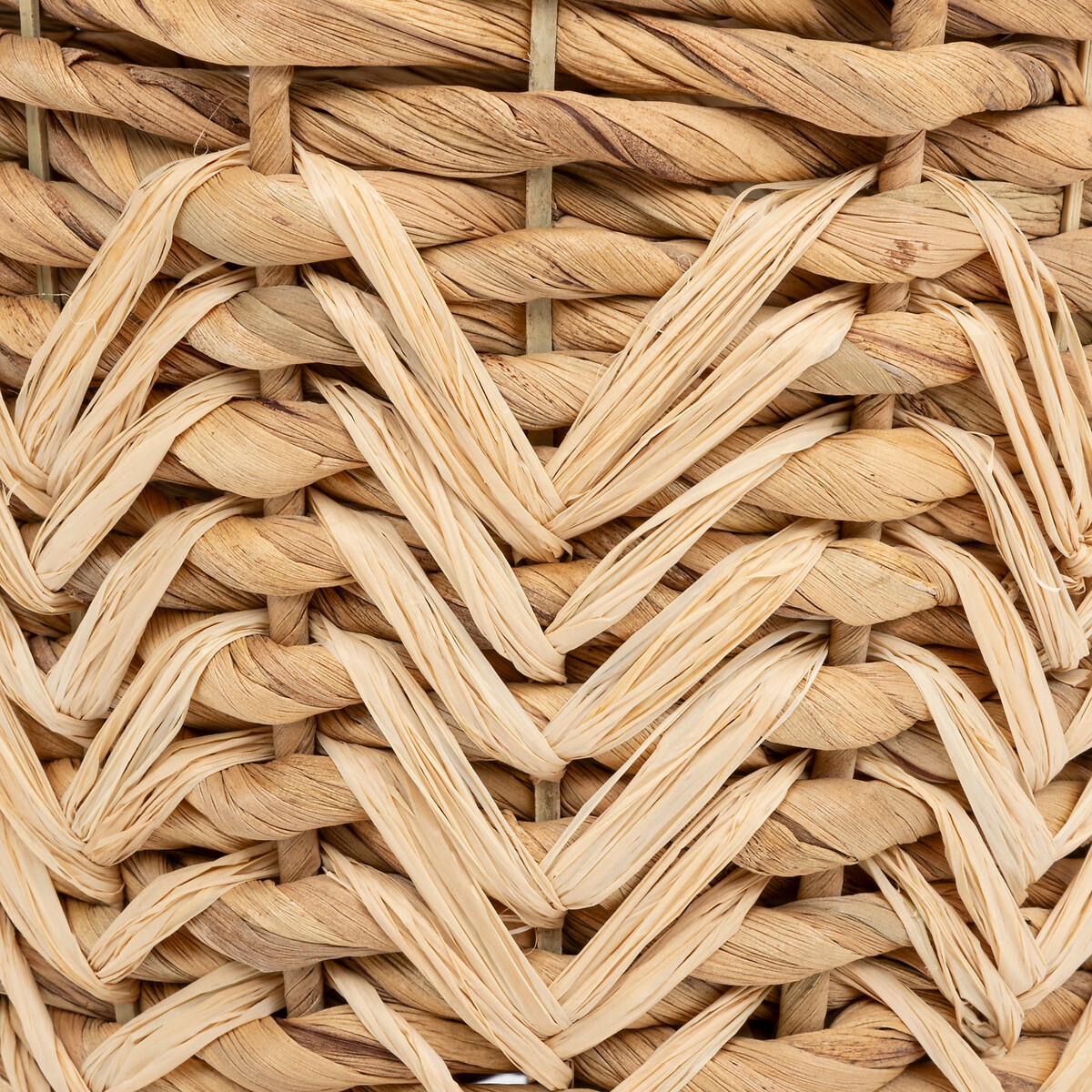 Round vase, Water hyacinth H.35 cm