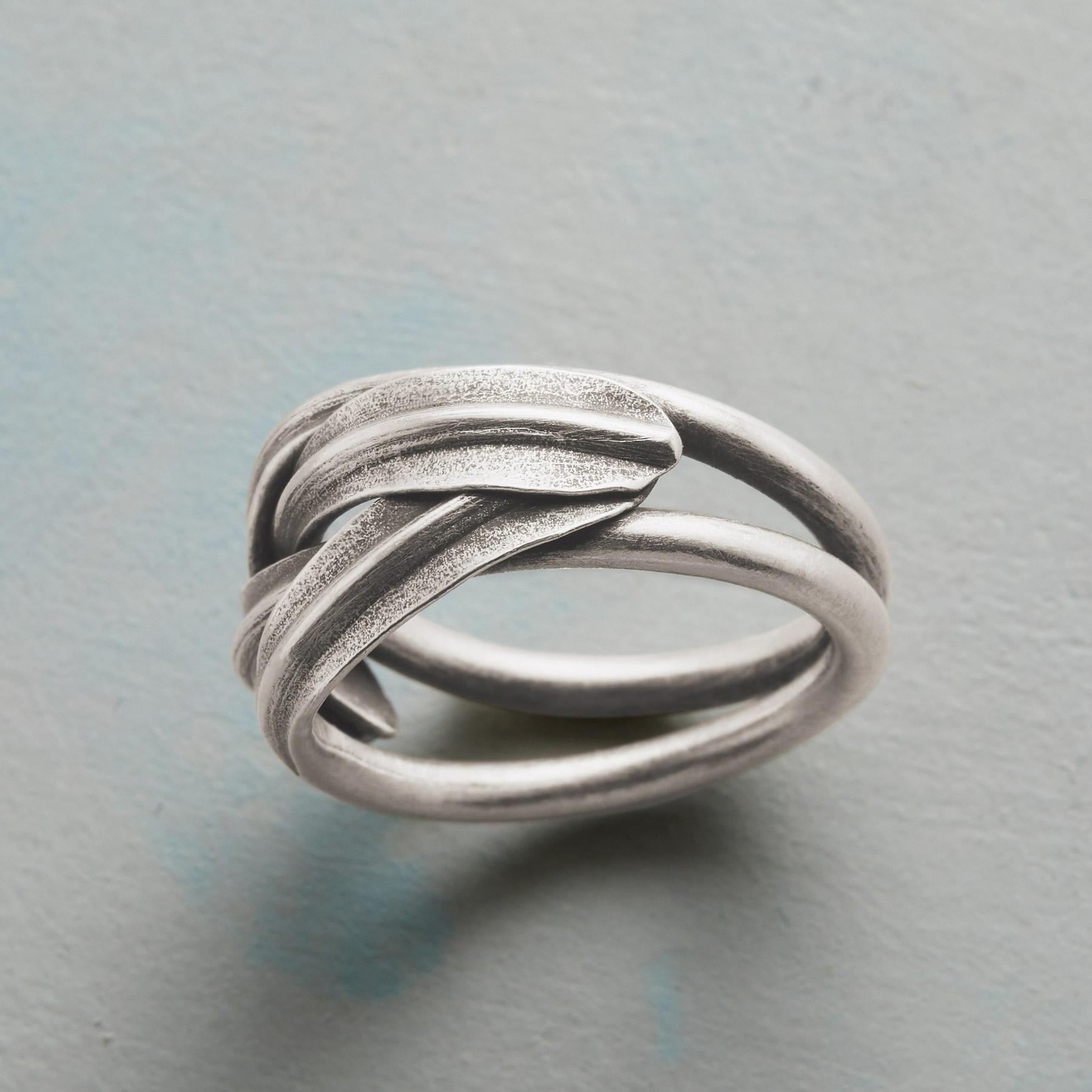 Braided Leaves Ring - Sundance Clothing