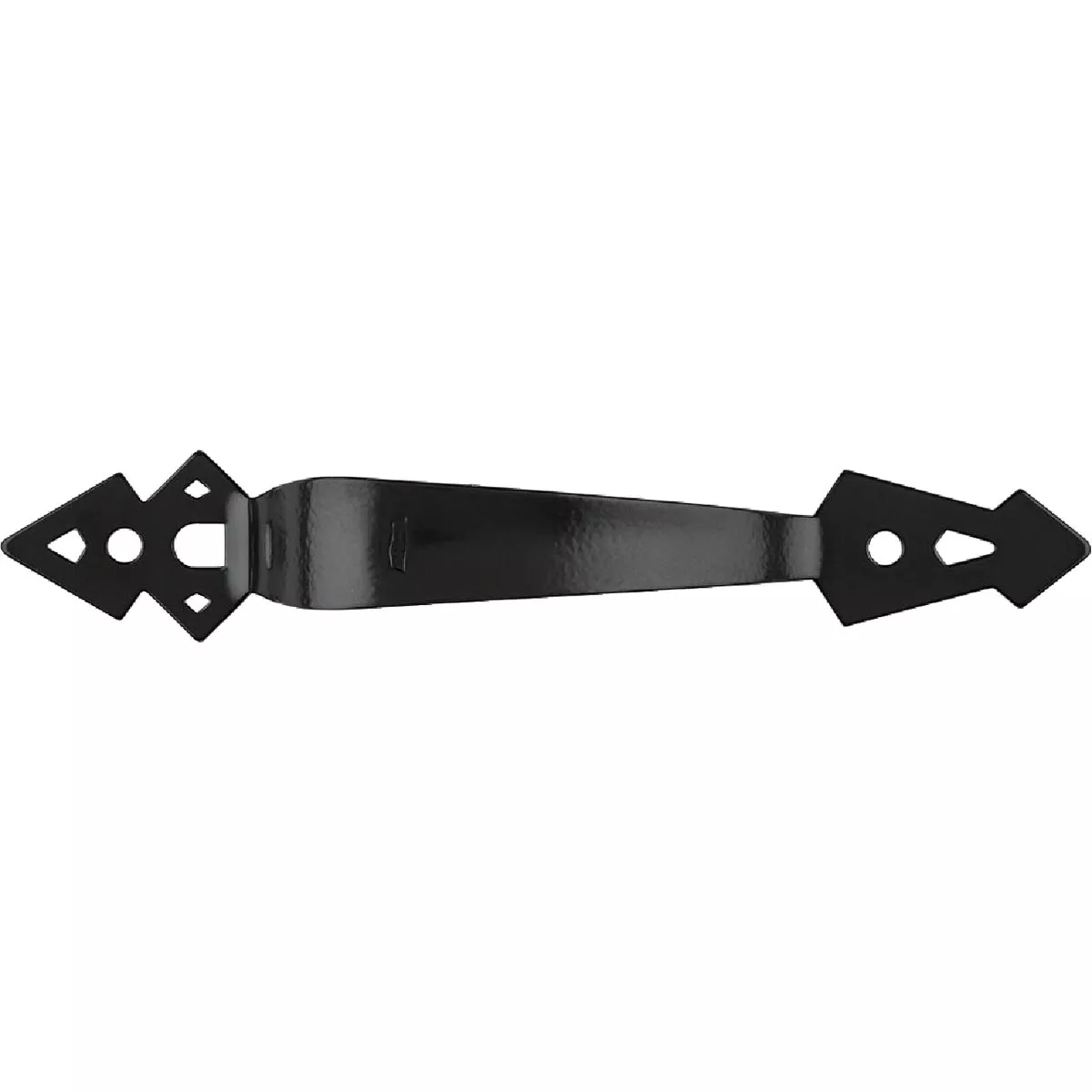 National 11 In. Black Ornamental Gate Pull