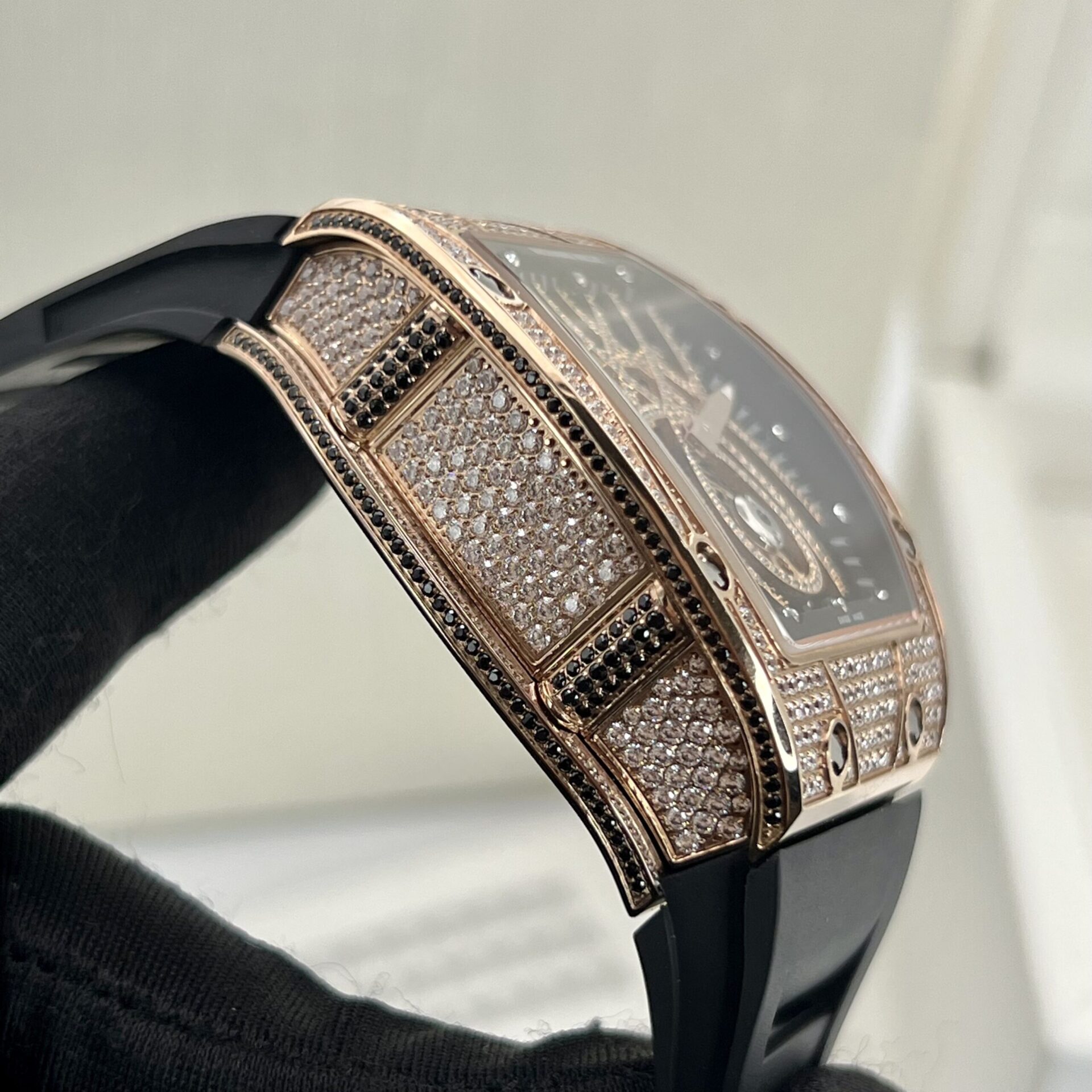 Richard Mille RM 19-01 Rose Gold With Diamonds Replica 11 Watch Spider 42MM - Top club