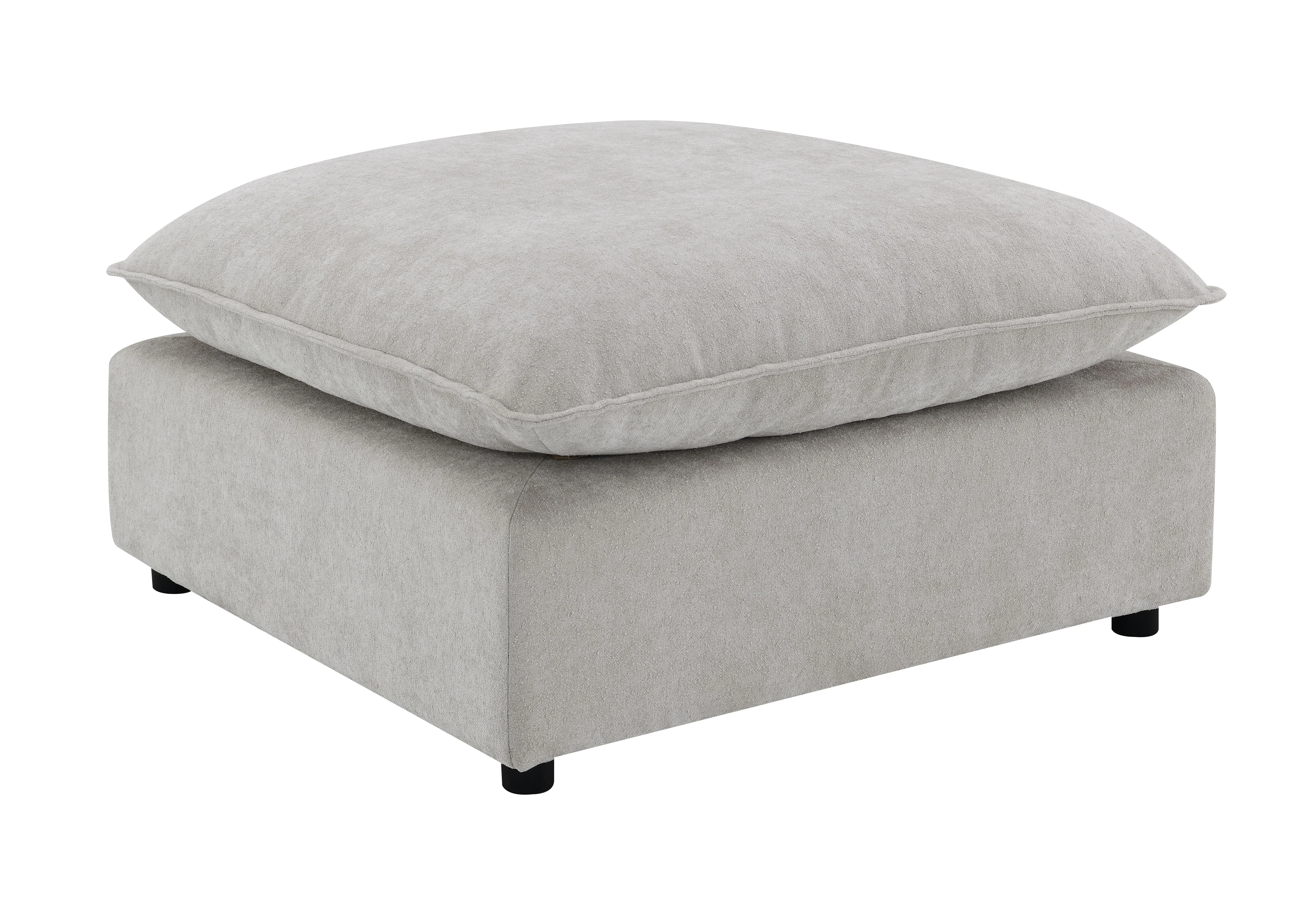 Acme Furniture Marisa Modular Ottoman in Beige Boucle