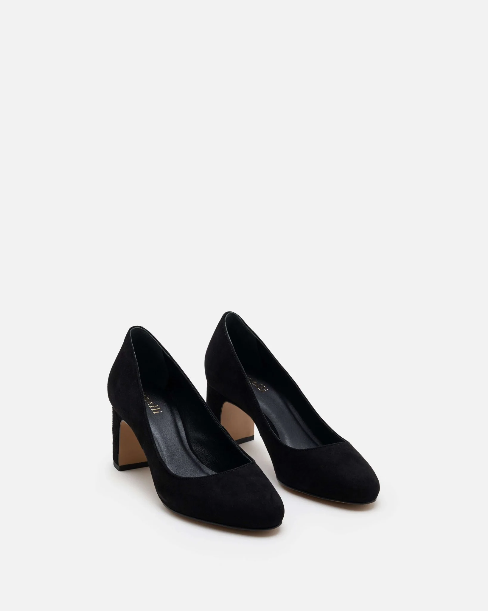 ESCARPINS BETTI/VEL - En cuir velours noir