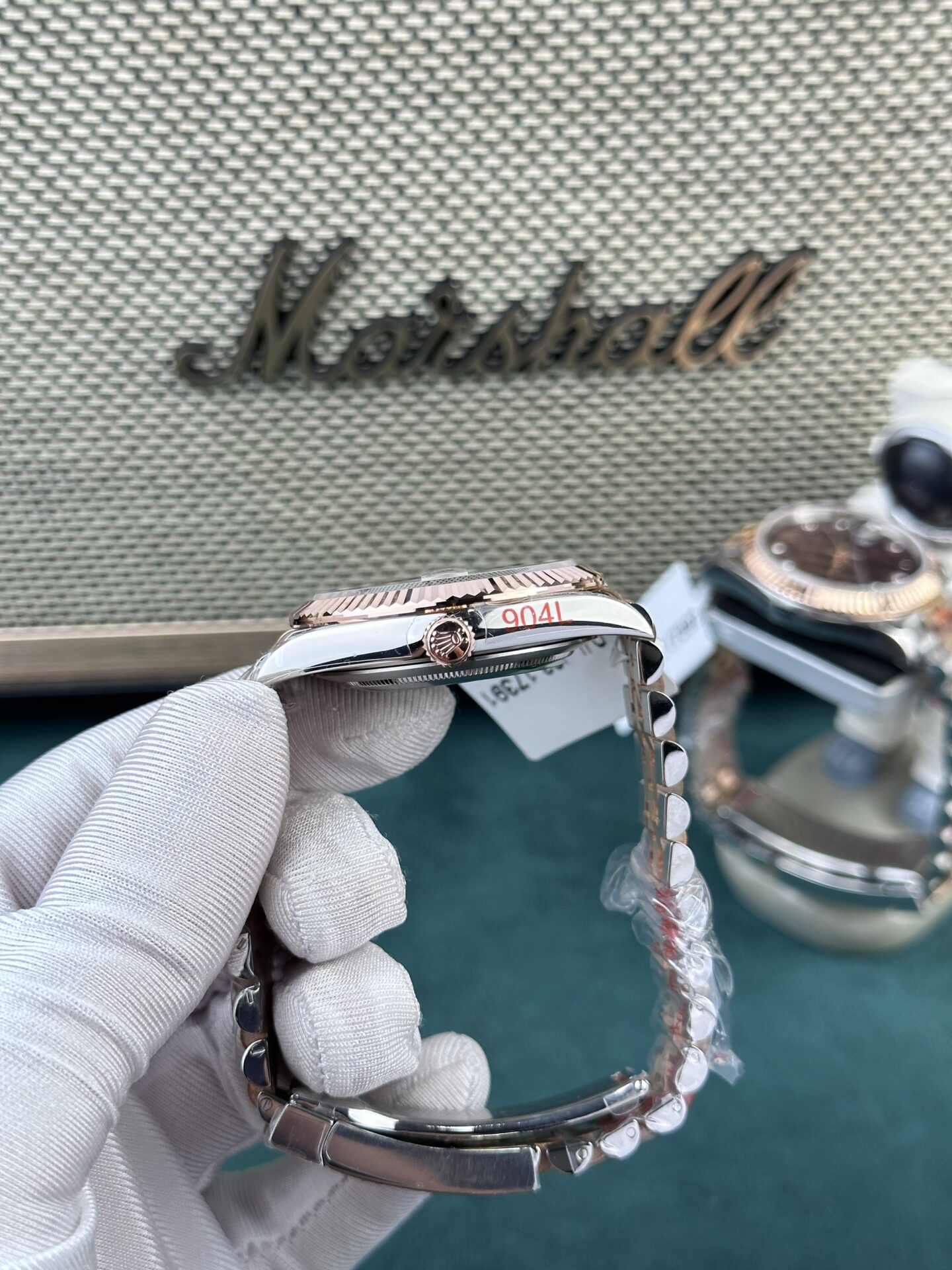 Rolex Replica 11 Watch DateJust Rose Gold Wrapped Mother-of-Pearl Dial GM Factory 36mm - Top club