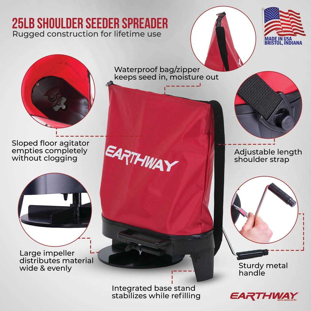 Earthway Bag Seeder/Spreader 20 lb / 9 kg - Image 5 Earthway Bag Seeder/Spreader 20 lb / 9 kg - Image 5