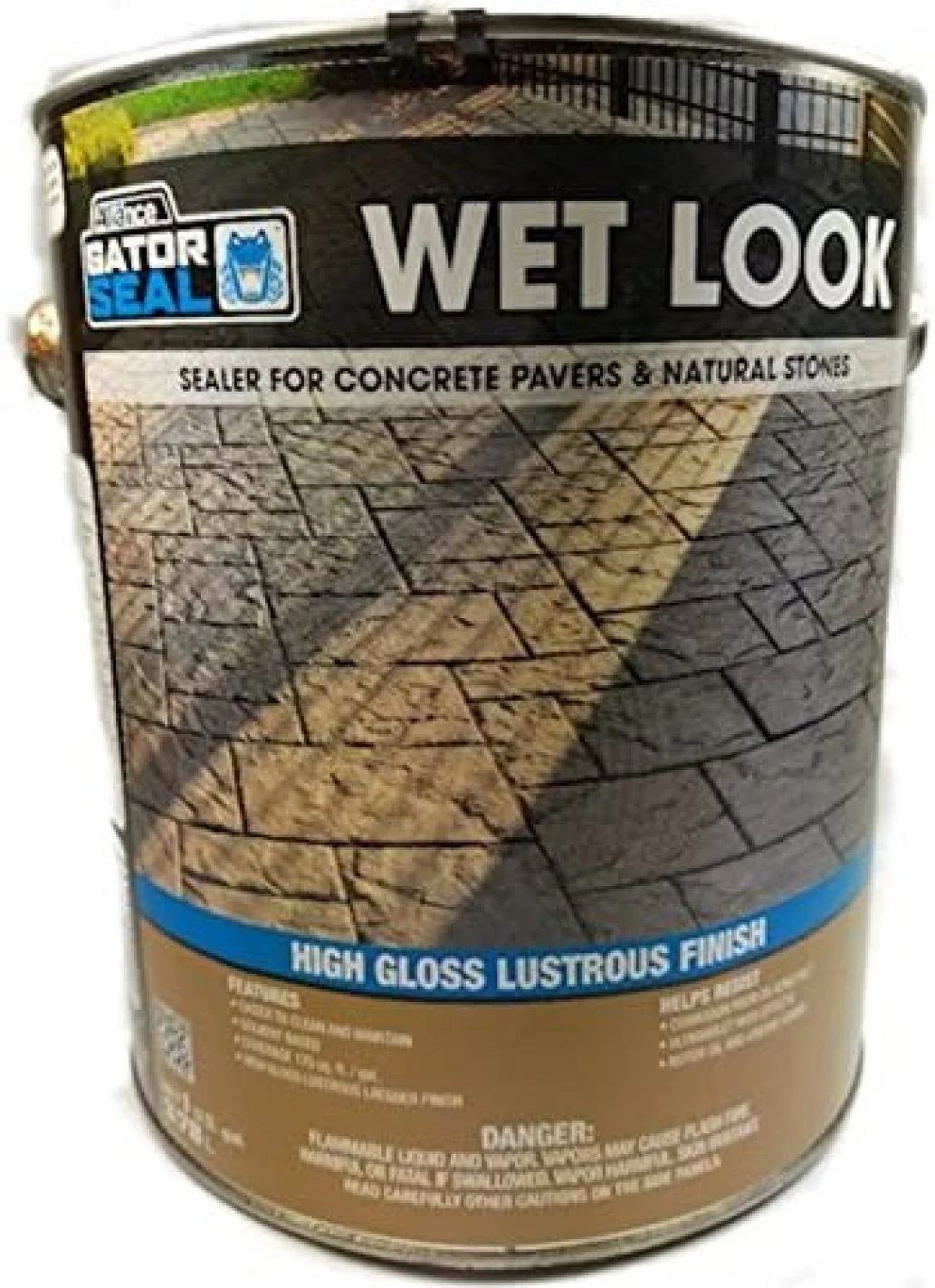 CSPP Gator Seal Wet Look Sealer for Pavers & Natural Stones 1 Gal Can
