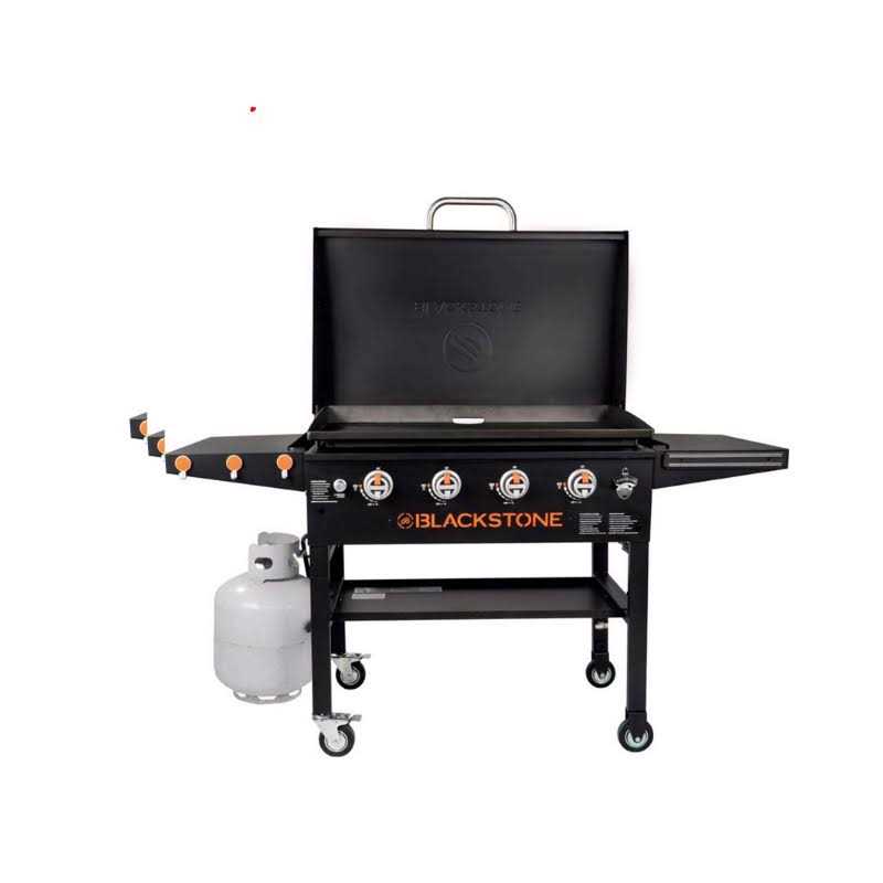 Blackstone Gas Griddle With Hood, 4 Burners - 76861121 - Image 4 Blackstone Gas Griddle With Hood, 4 Burners - 76861121 - Image 4