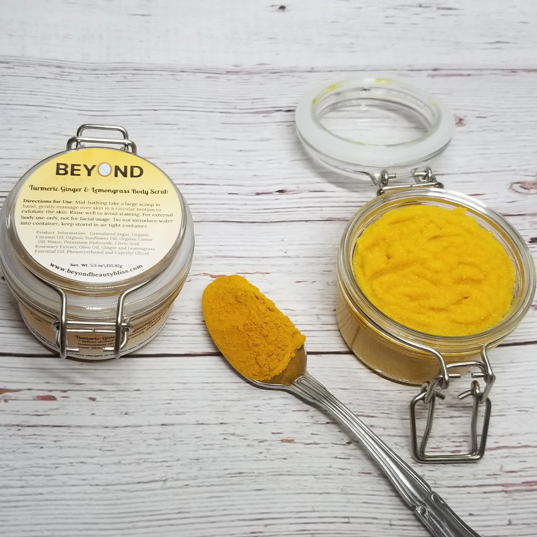 Turmeric Ginger & Lemongrass Body Scrub