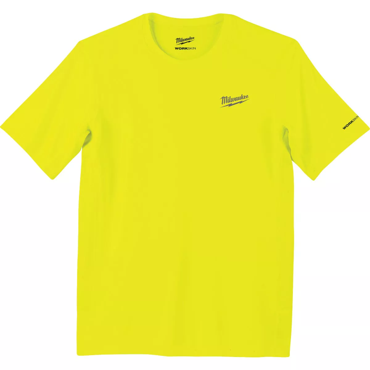 Milwaukee Workskin Large High Visibility Short Sleeve Men's Lightweight Performance Shirt