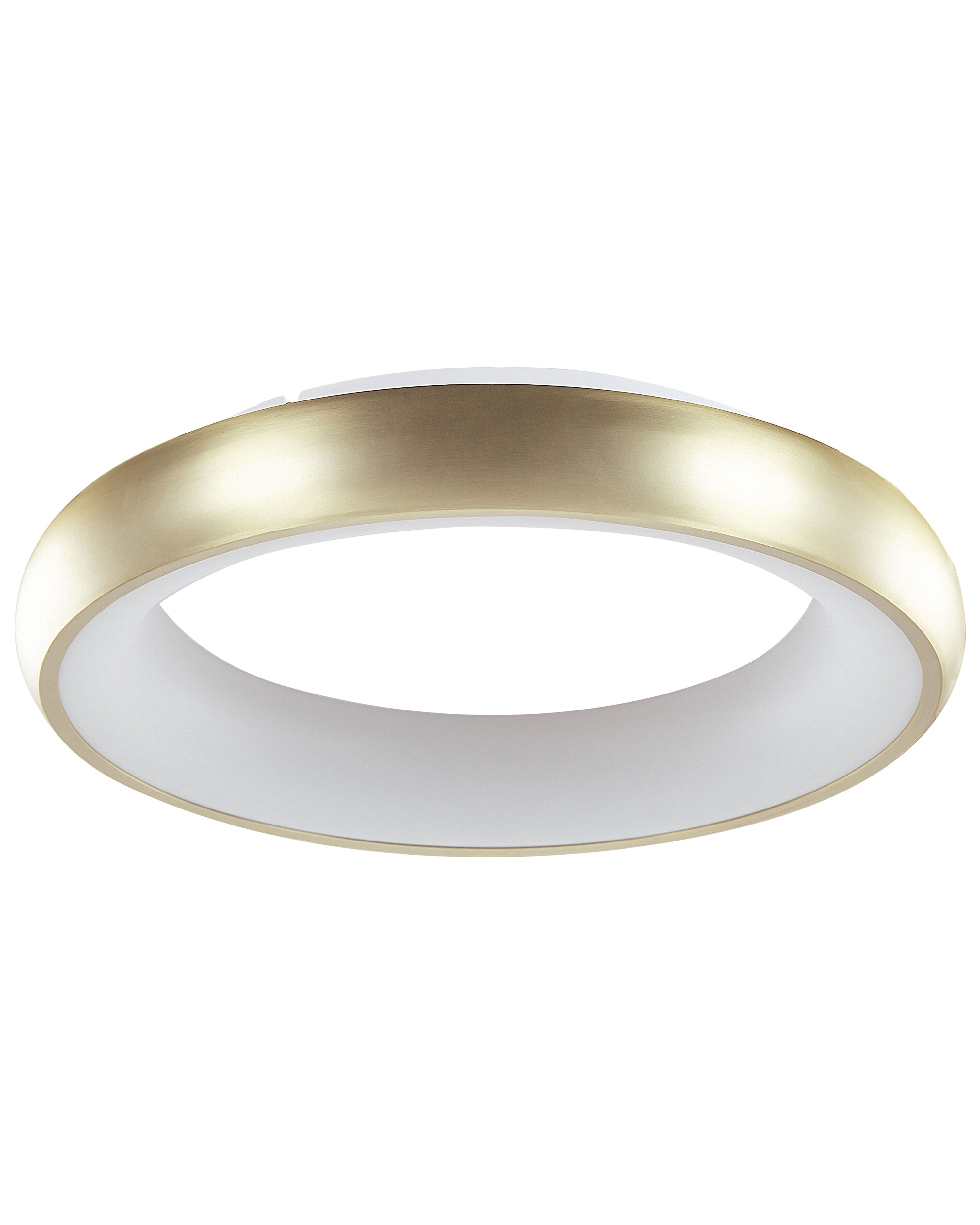 LED Ceiling Lamp ATARAN Metal Gold