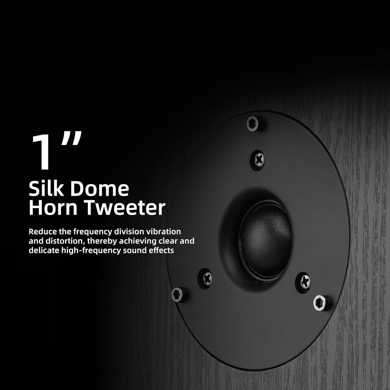 Elimavi Passive Floorstanding Stereo Speakers, Tower Design with 1