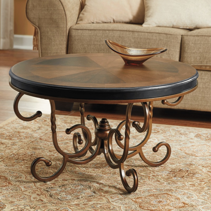Moreman Scroll Accent Tables - MIDNIGHT VELVET CATALOG