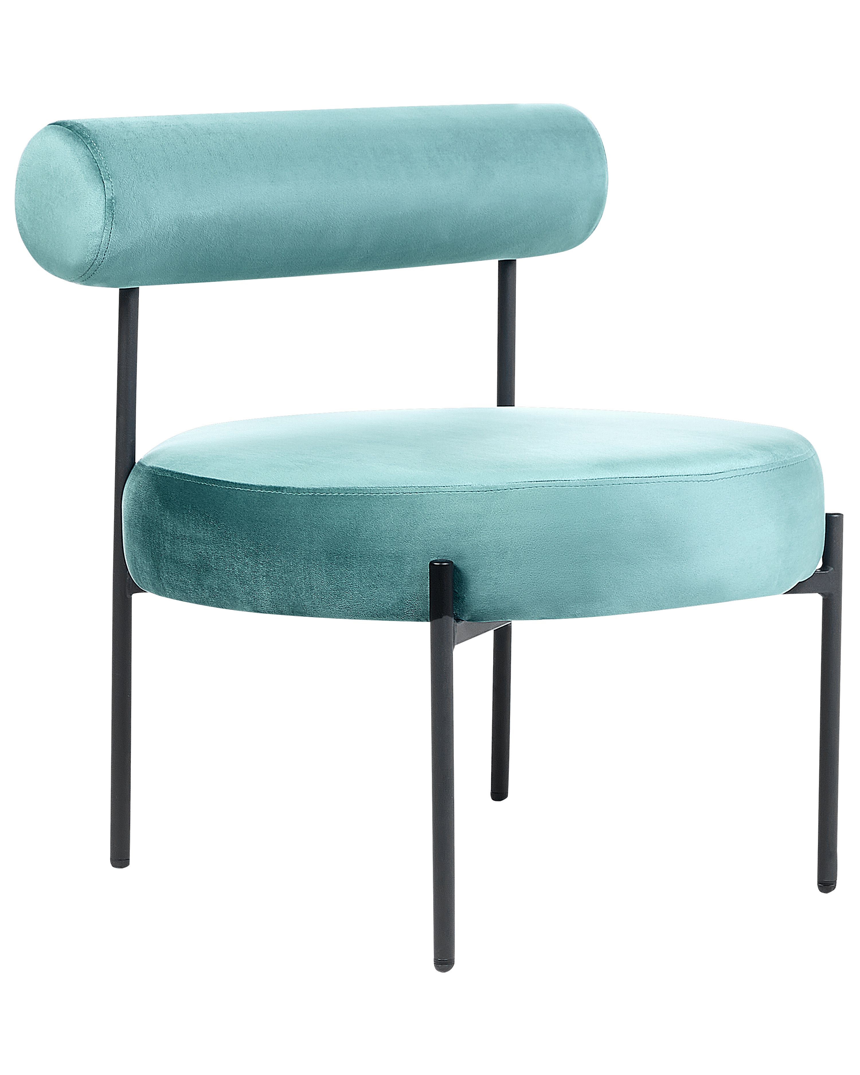 Armchair ALPHA Velvet Turquoise