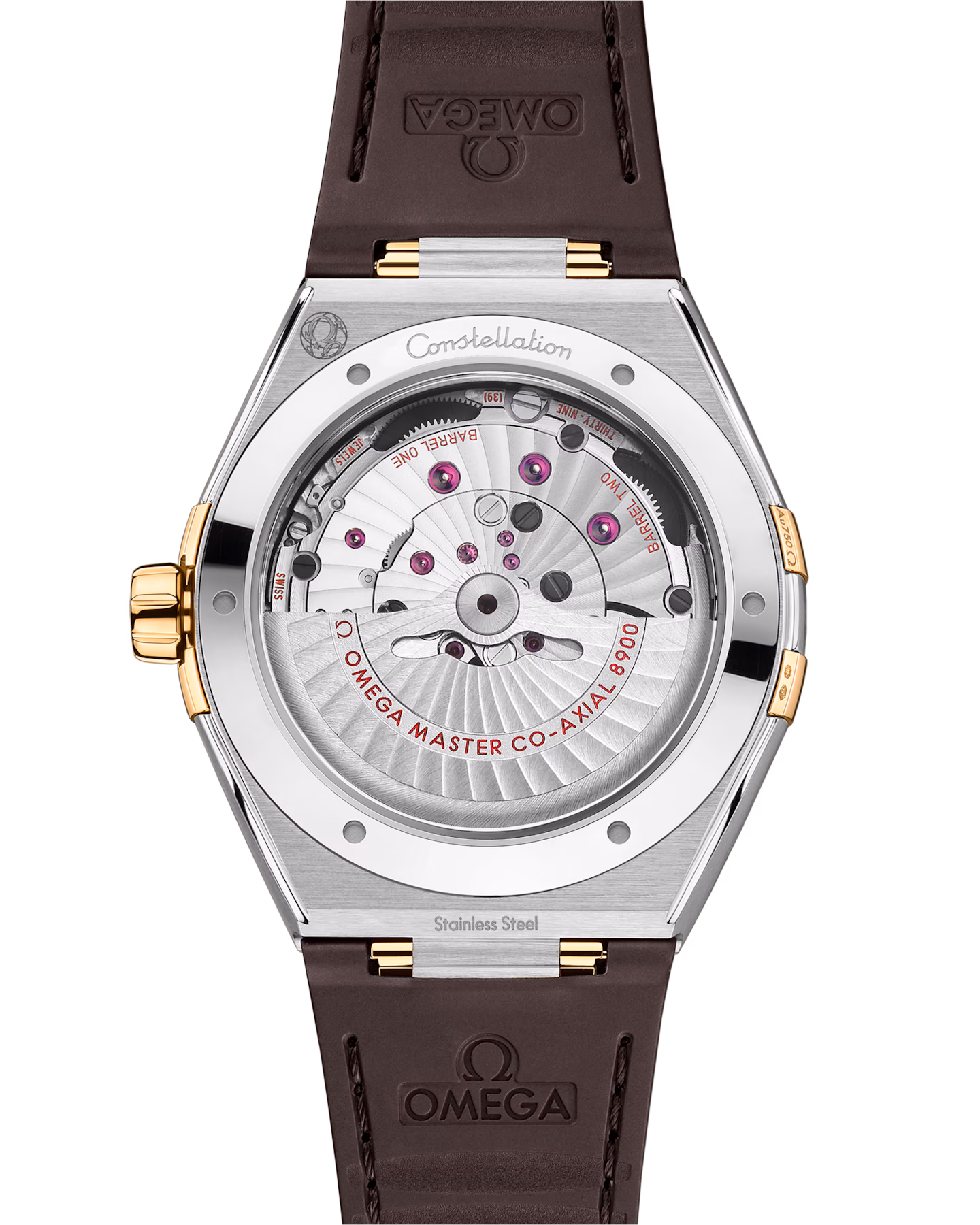 Constellation 41 mm, steel ‑ yellow gold on leather strap(1:1 replica) - Elite Watch Atelier