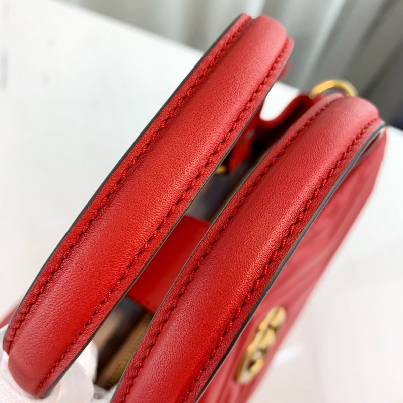 Replica Gucci Gg Marmont Small Matelasse Top Handle Bag 4480541:1High-quality replica