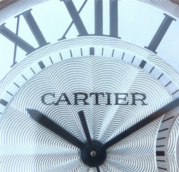 Replica Cartier Ballon Bleu 36mm RG White Textured Dial RG Bracelet - Top club