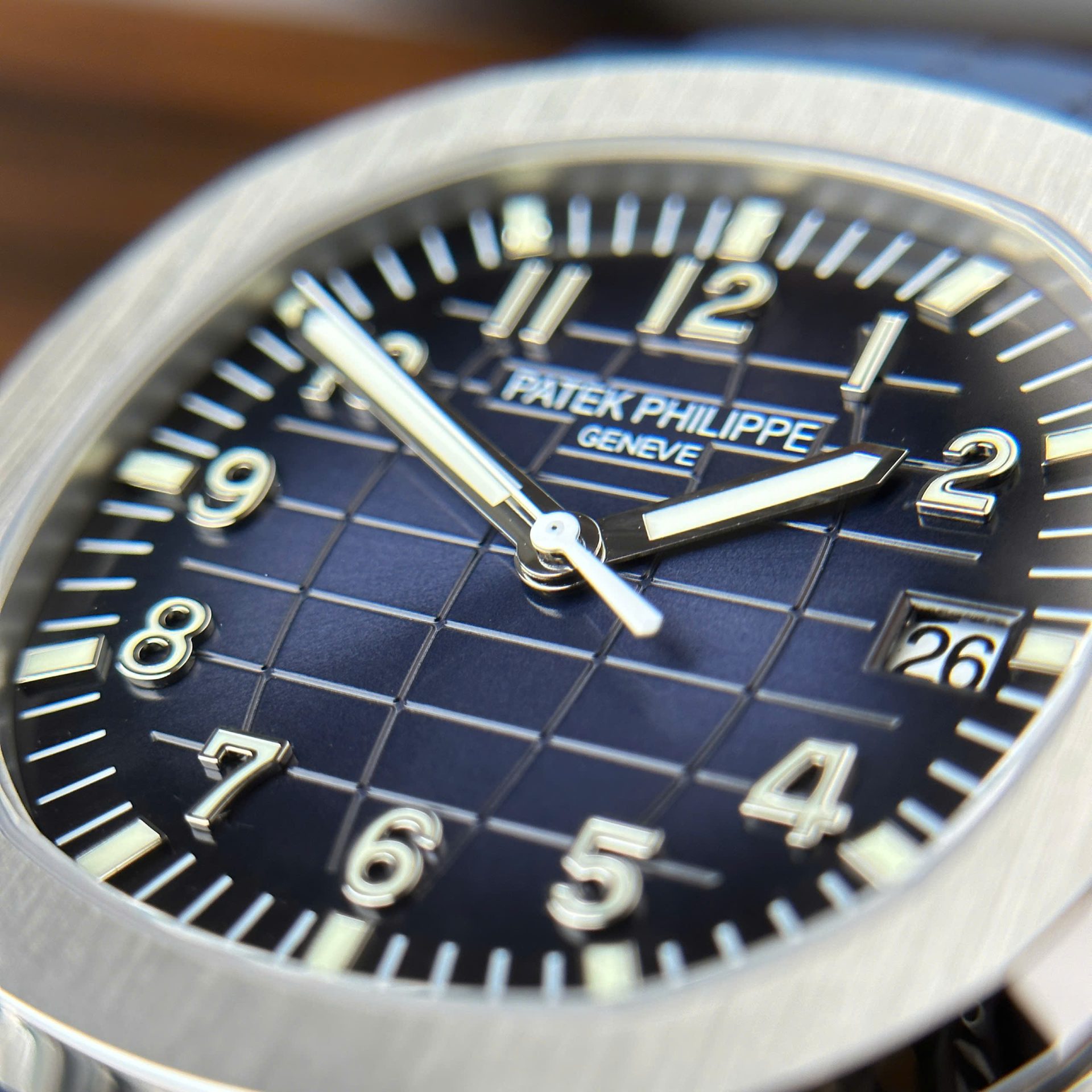Patek Philippe Aquanaut 5168G Blue Dial Best Replica Watch Custom Like Auth 42.2mm - Top club