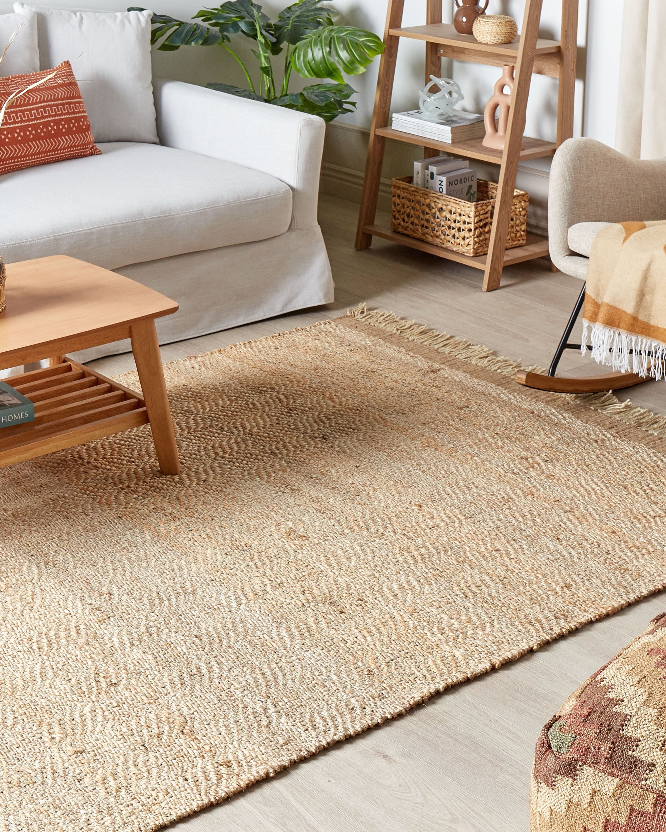 Rug ABANA Beige 160 x 230 cm Jute