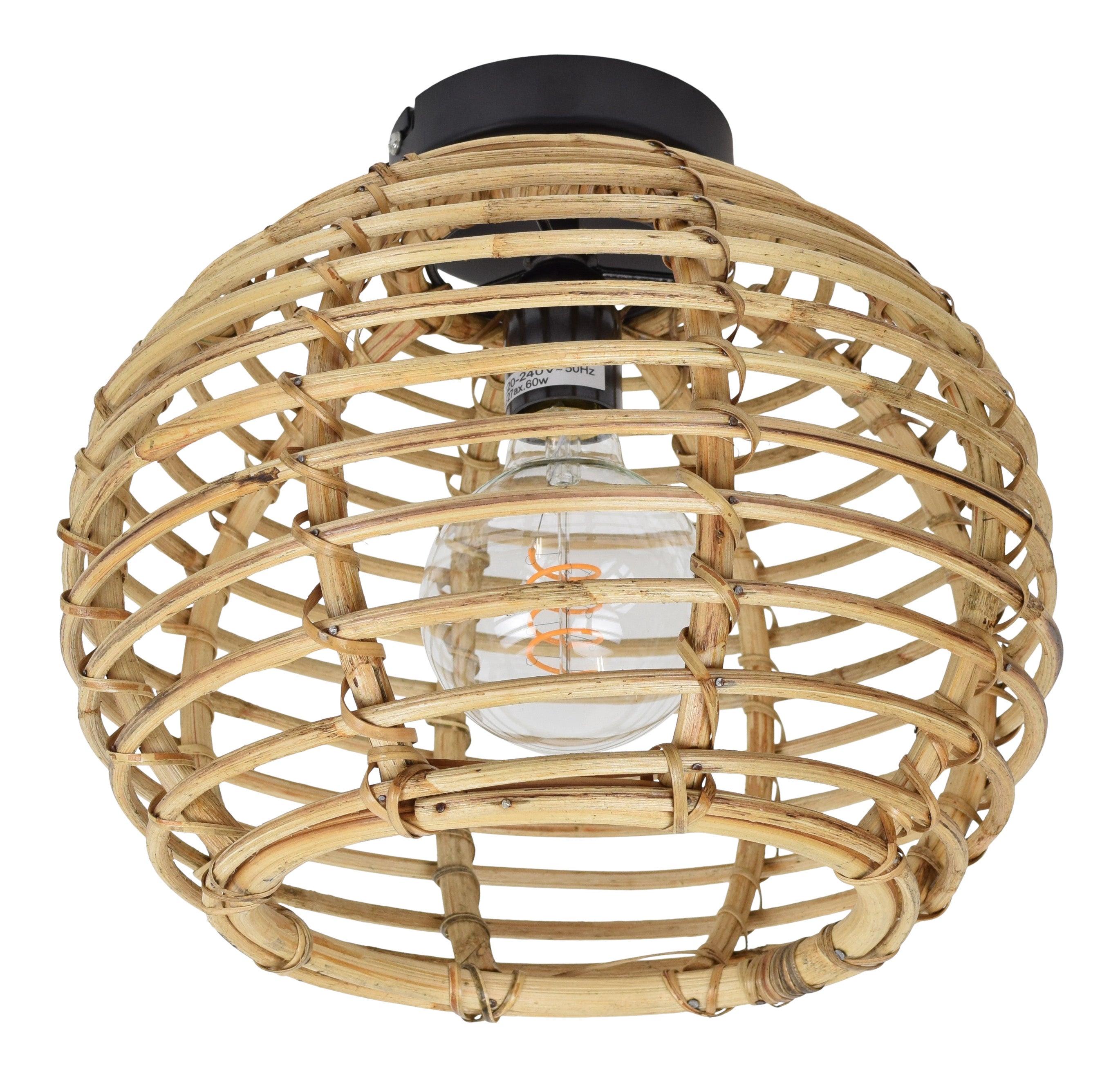 Urban Interiors - Plafondlamp - Bamboe large- Ø30