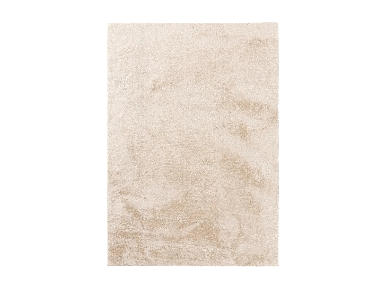 Tapis en fausse fourrure Furry Beige 230x330 cm