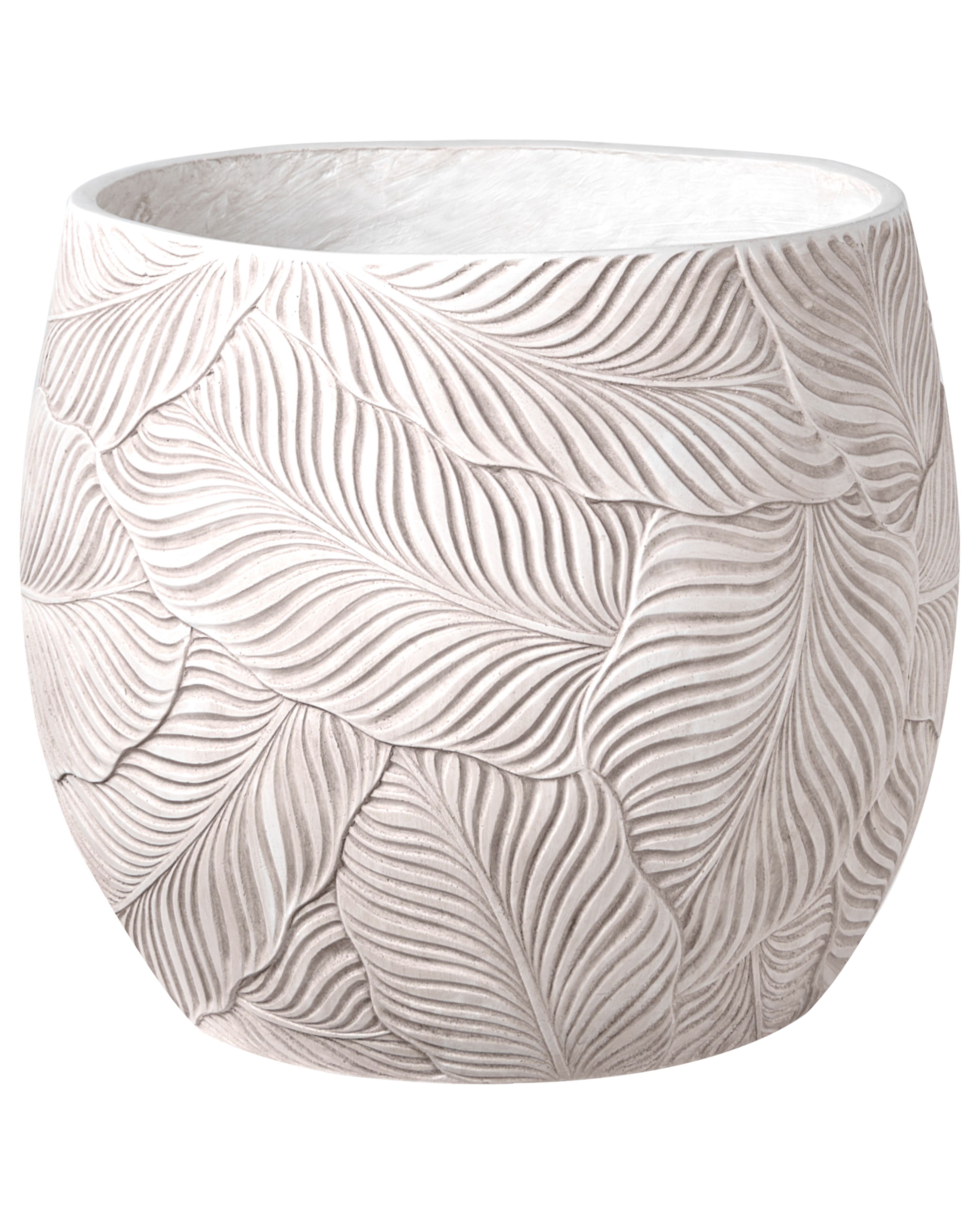 Plant Pot BAIYUN 47 cm Light Beige