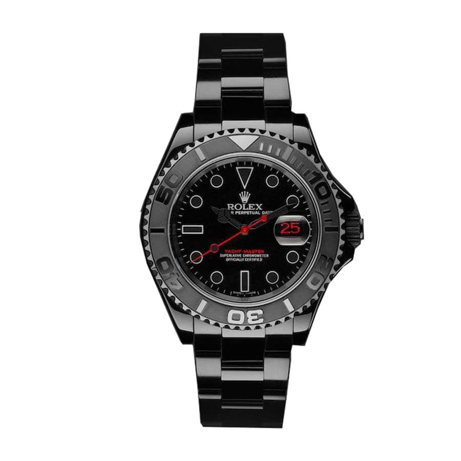 Rolex Yacht Master Triple Red / Titan Black 116622 Replica - Elite Watch Atelier