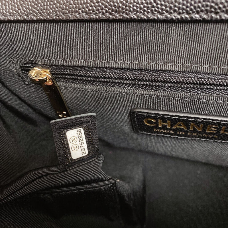Replica Chanel Quilted Caviar Leather Small Business Affinity Bag A937491:1High-quality replica
