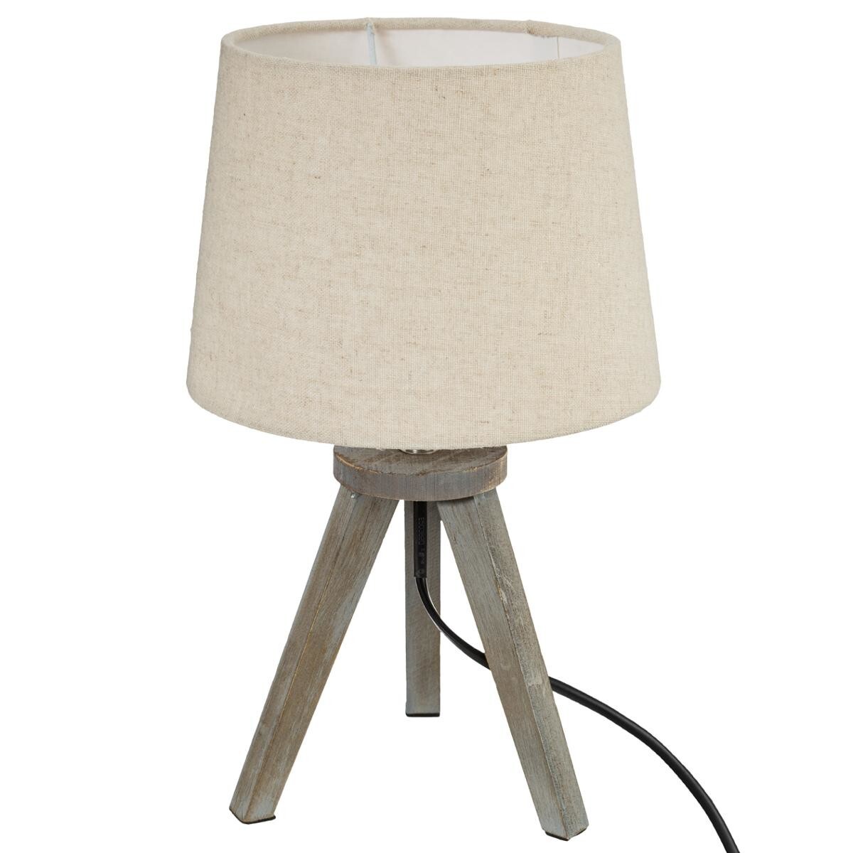 Mini tripod lamp Beige, H.31 cm