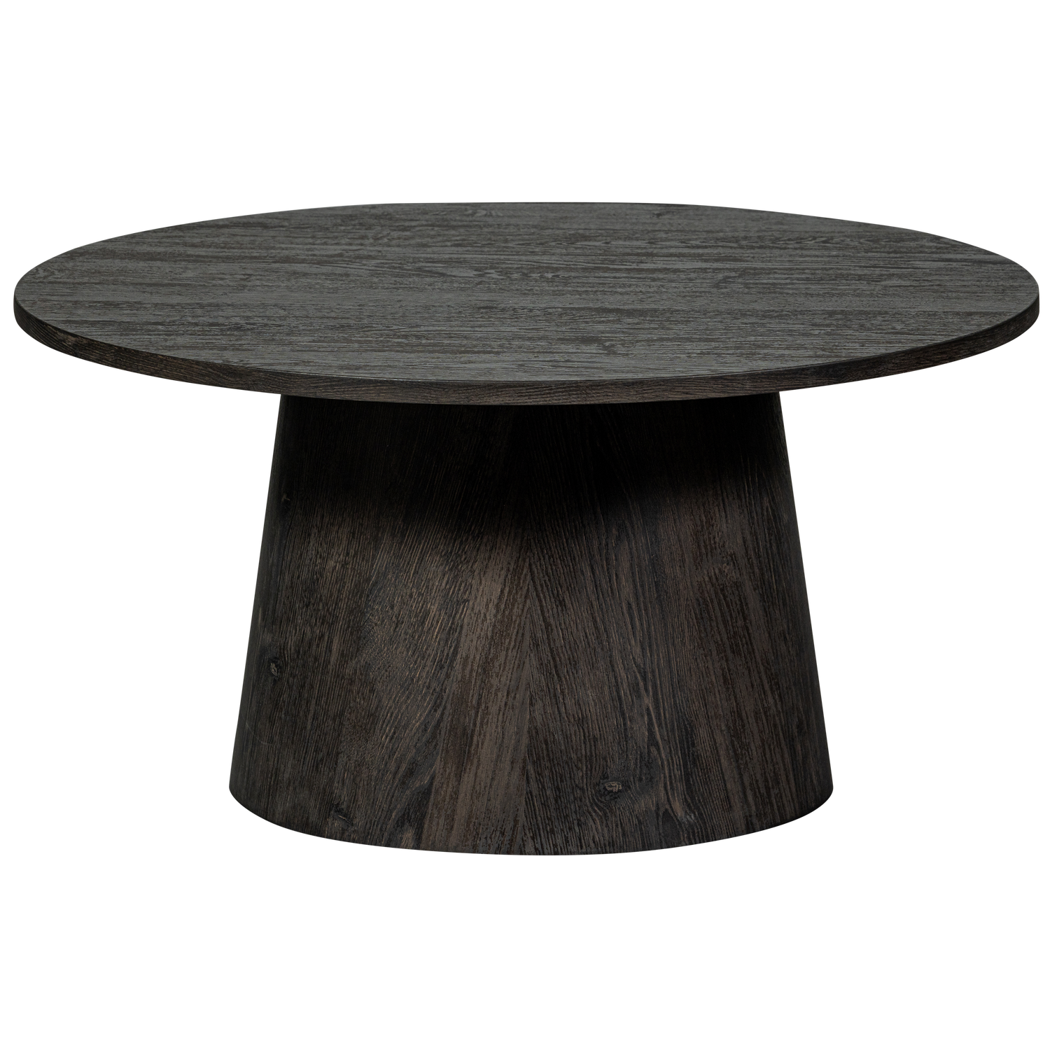 WOOOD Maan Salontafel - MDF - Donkerbruin - 40x80x80