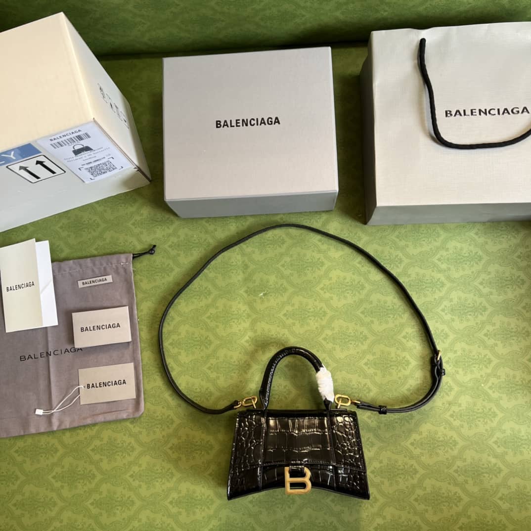 Best Replica Balenciaga Hourglass Replica Crossbody Bag(ColaReps) - Replicaclubs
