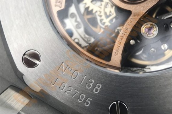 Replica Audemars Piguet Royal Oak 41mm Double Balance Wheel Openworked 15407 SS JF SS Bracelet A3132 - Top club