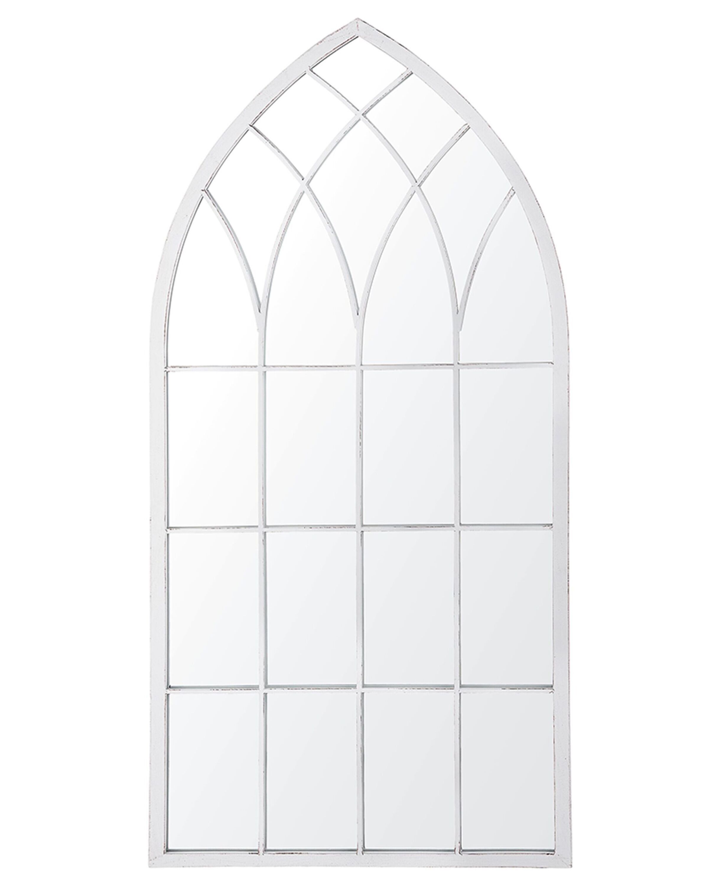 Wall Mirror CASSEL 50 cm 115 cm Metal Light Grey