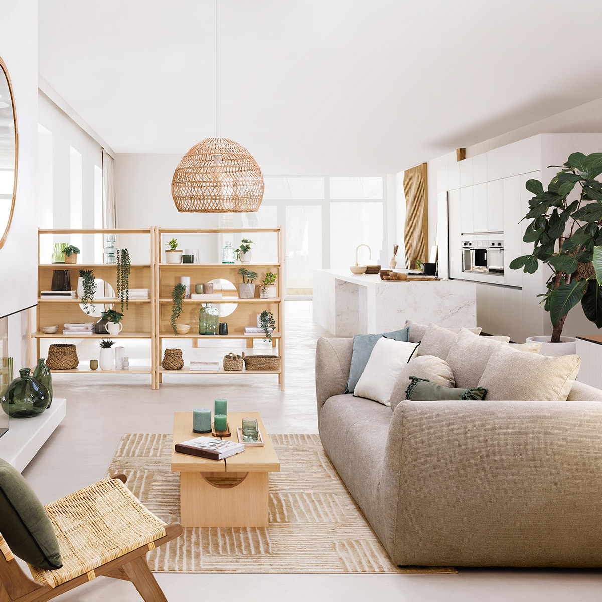 Sofa "Floyd" 3 seats, Beige