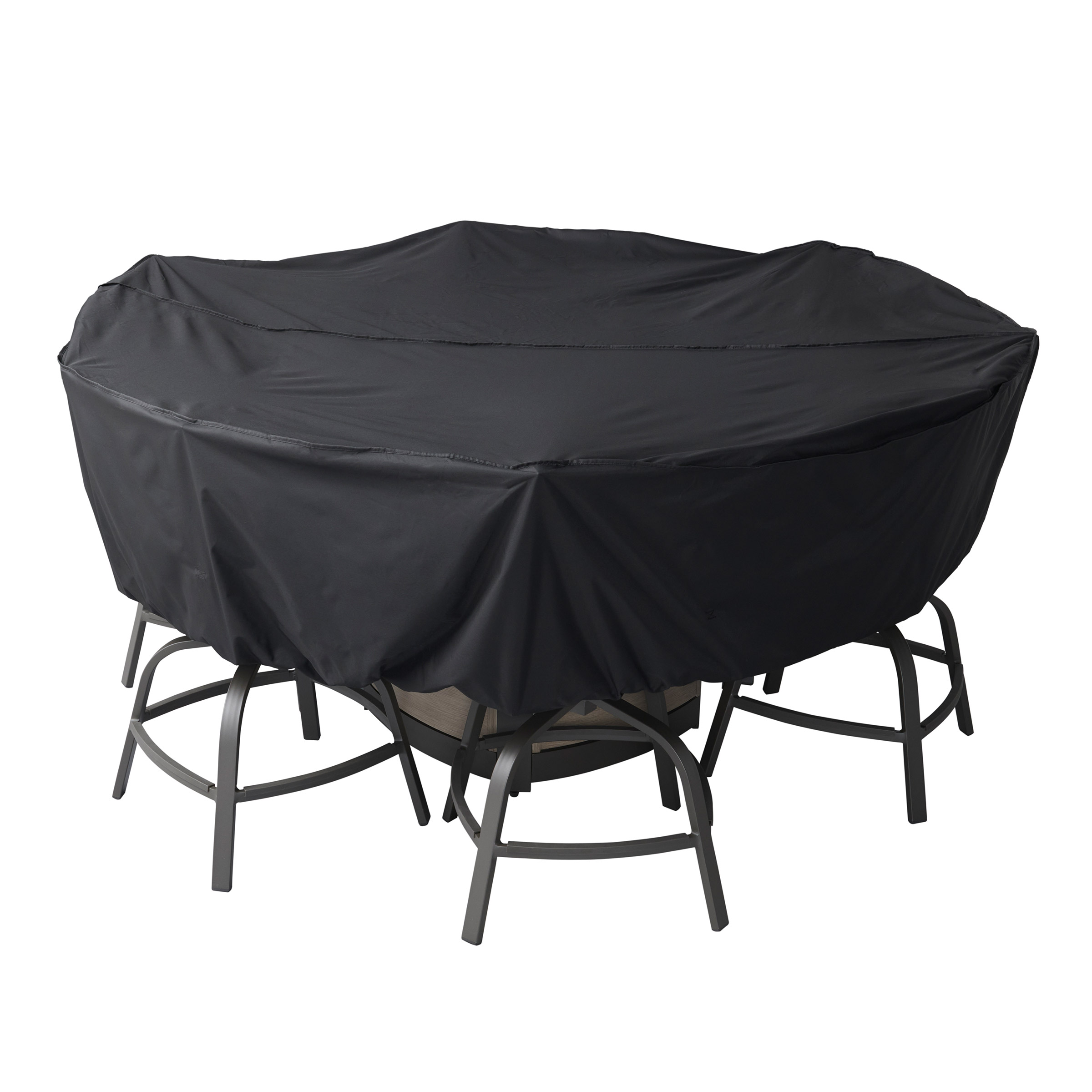 Agio Nicolet 7-piece Fire Outdoor Patio High Dining Set - Image 9