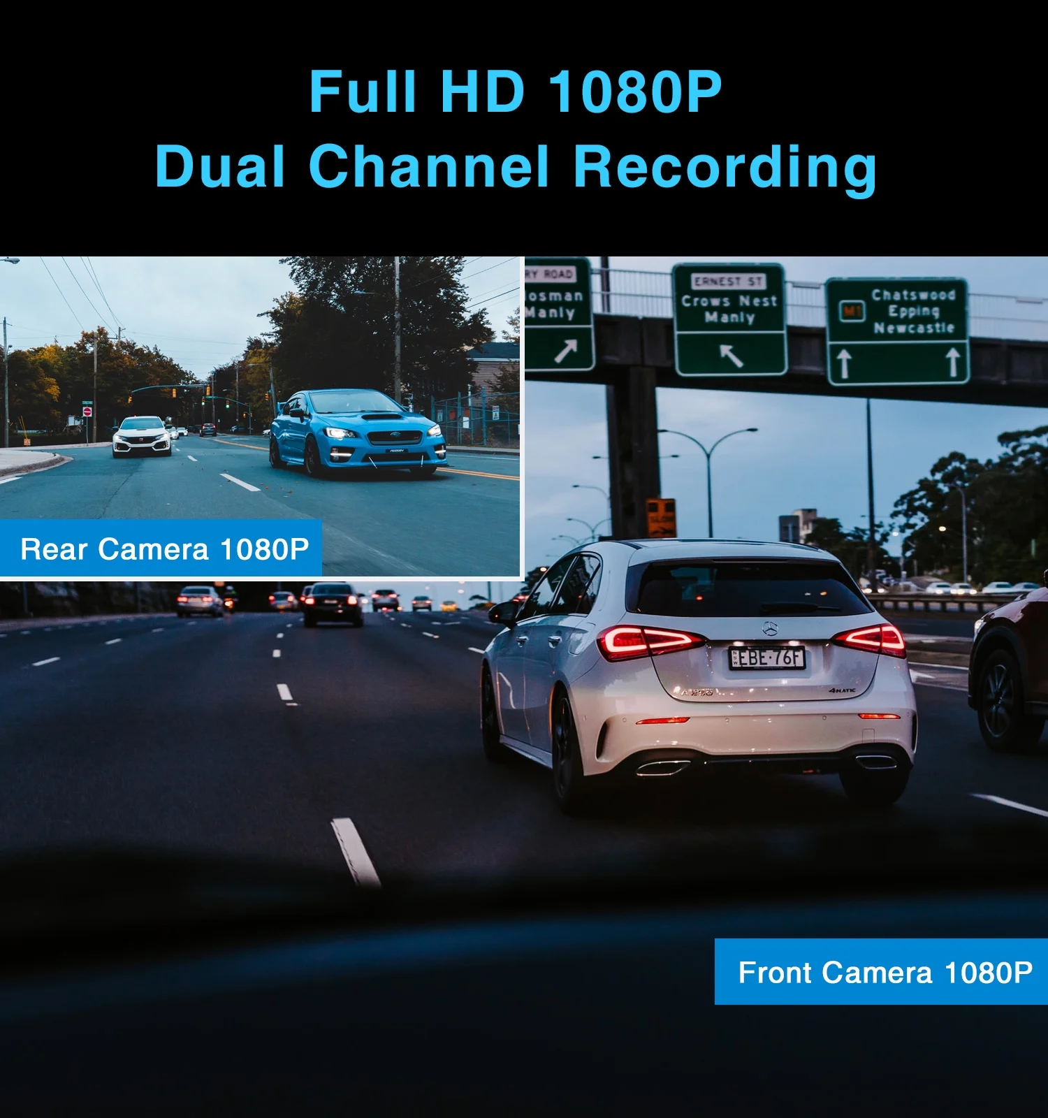 VIOFO A129 Plus Duo Dash Cam 2K 1440P 60FPS + 1080P 30FPS Wi-Fi GPS - NEW - Image 12