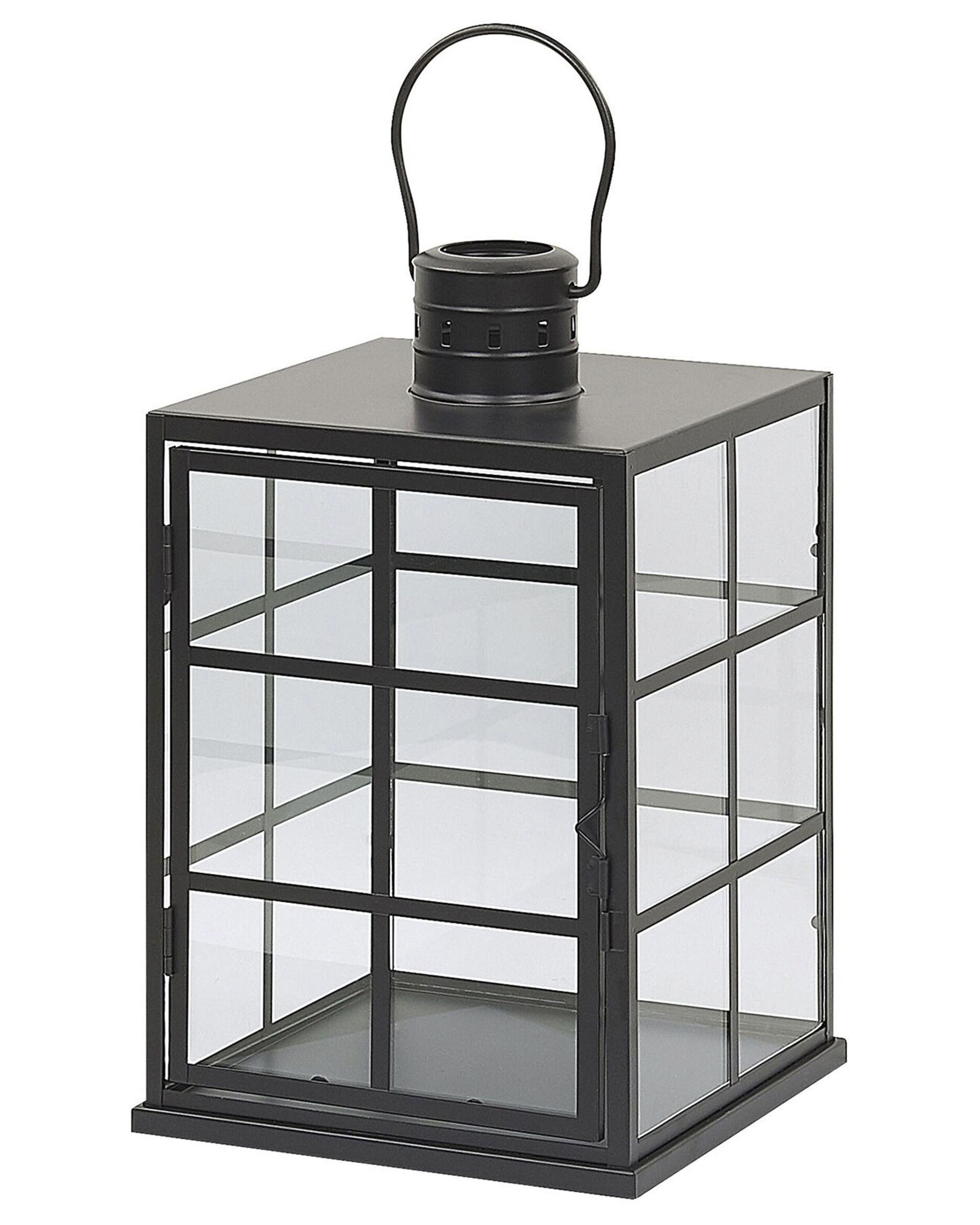 Lantern BINTAN Metal 33 cm Black