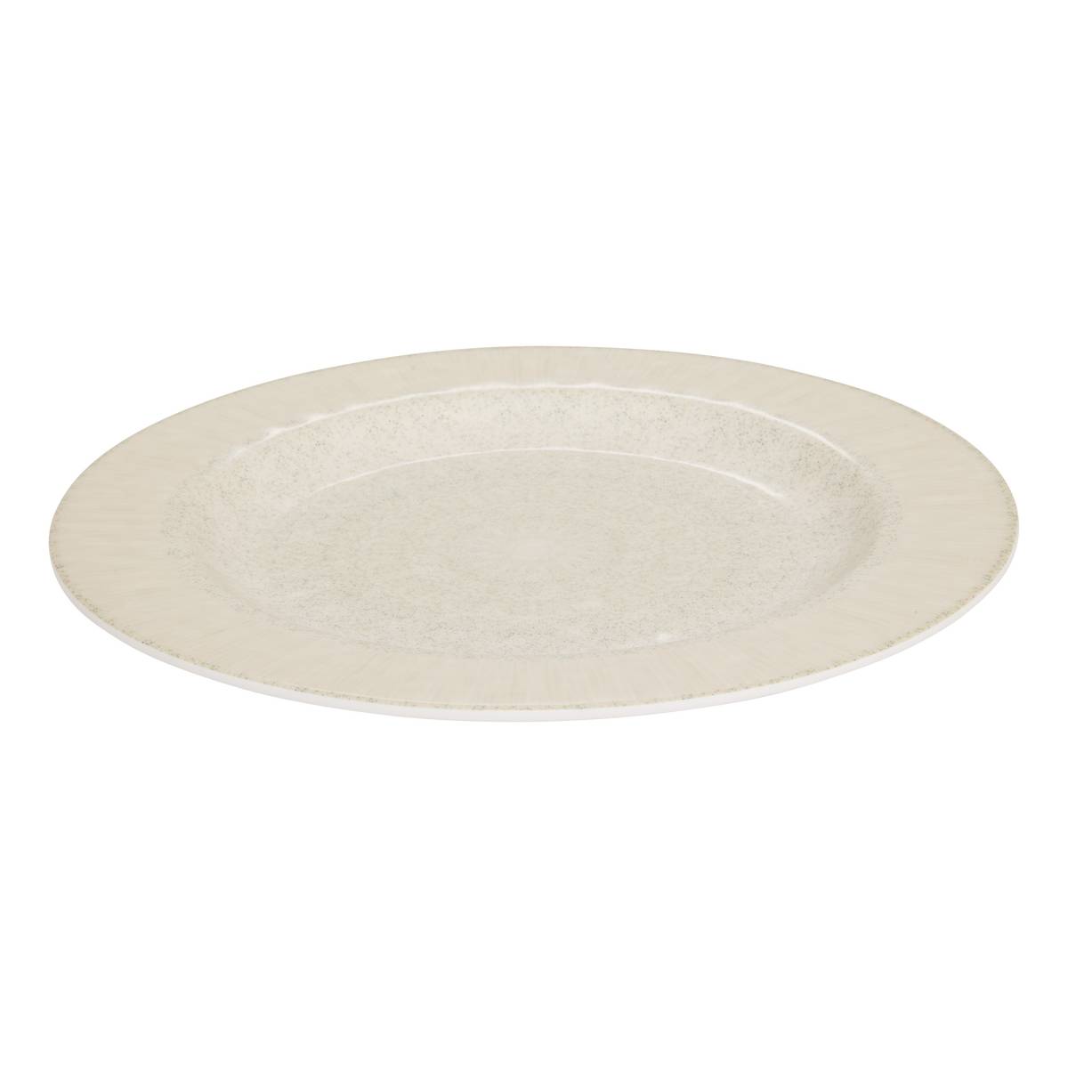 Dinner plate "Solene" D.28 cm, Beige