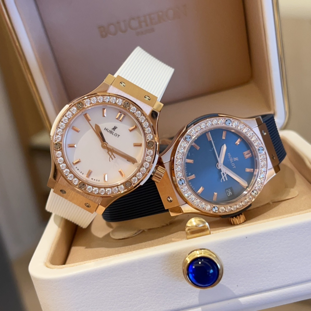 Hublot Classic 33mm High-End Women's Watch(1:1 replica) - Top club