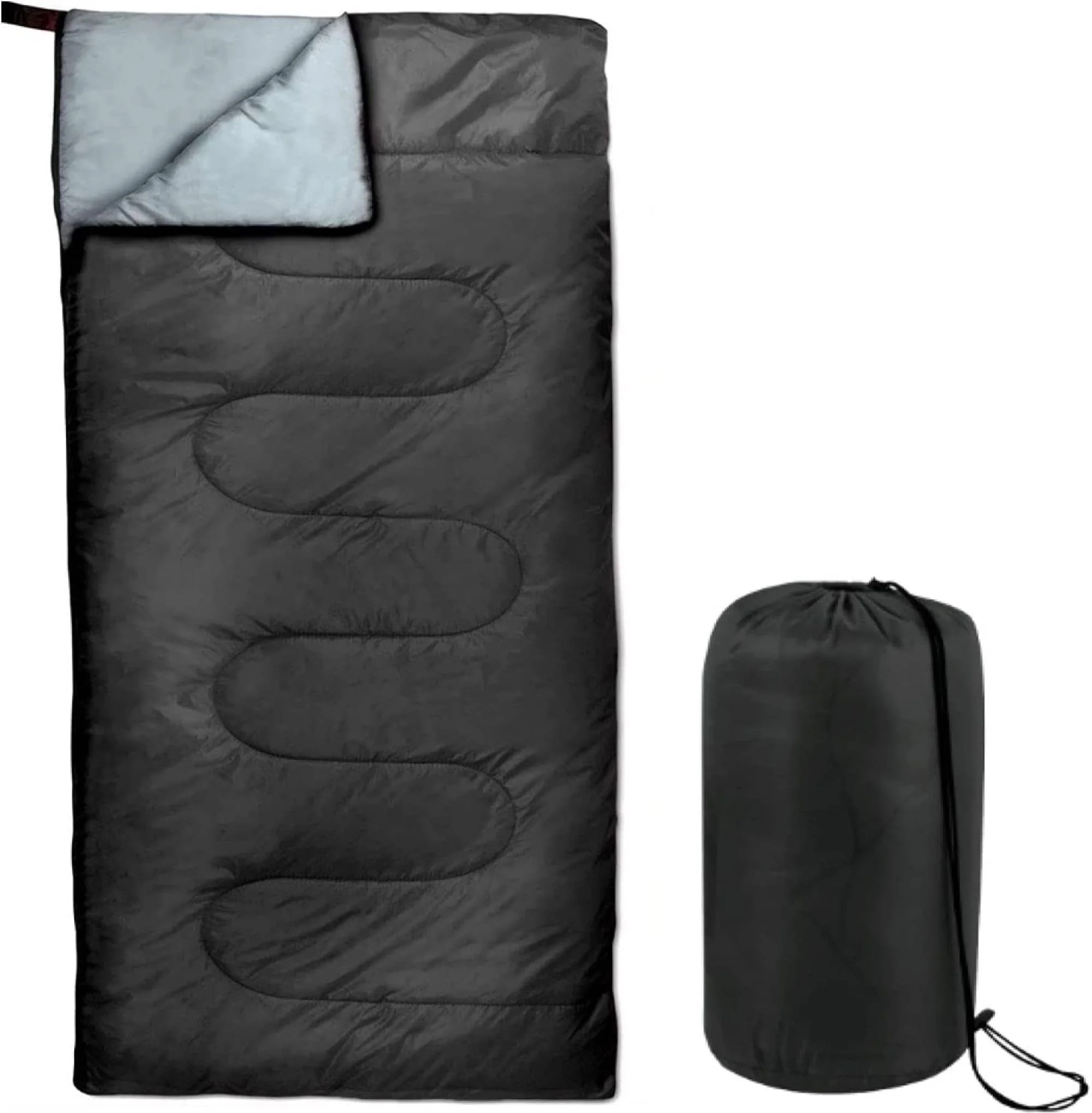 10 Pack Bulk Wholesale of Cold Weather Envelope Sleeping Bags for Adults, Kids, Homeless, Camping, Indoors, Outdoors - 10 Count Sleeping Bags in Black, Navy Blue, Forest Green, Red - 71"L x 30"W - Image 23
