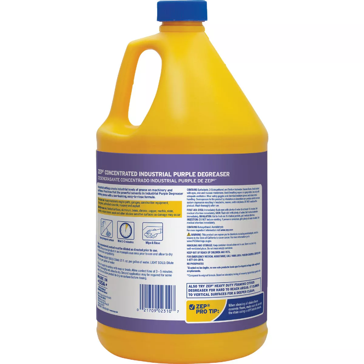 Zep 1 Gal. Industrial Purple Degreaser & Cleaner Concentrate