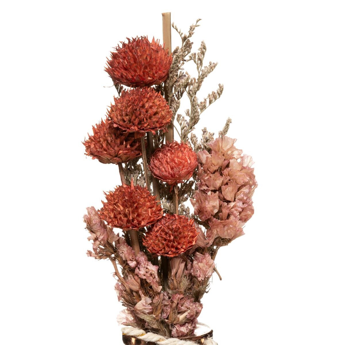 Dried flower bouquet "Wonder" H.28 cm