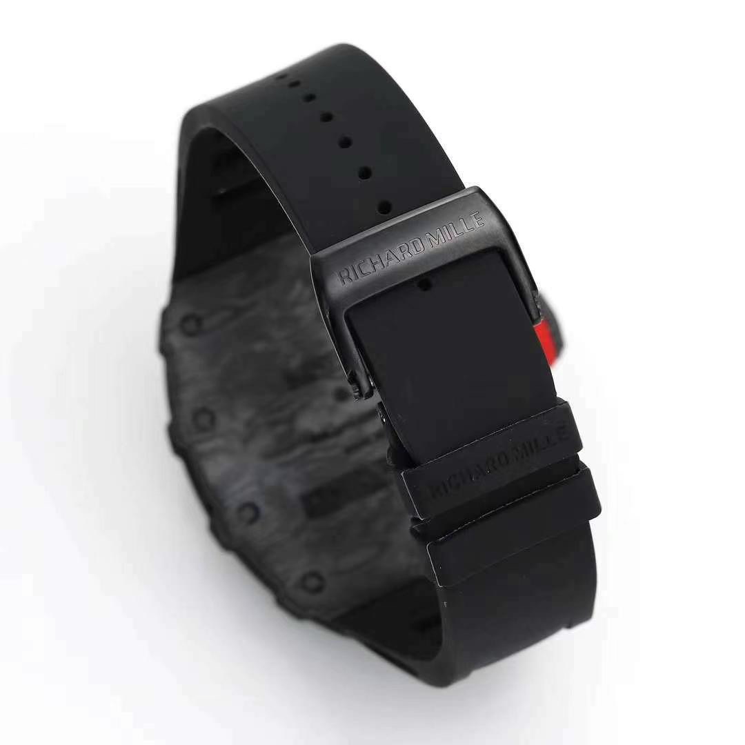 Richard Mille RM 35-01 Rafael Nadal Replica Swiss Watch �C Skeleton Dial, NTPT Carbon Case, Black Rubber Strap - Top club