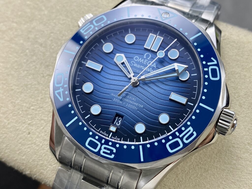 Omega Replica 1:1 Watch Seamaster 75th Anniversary Summer Blue 42mm - Top club