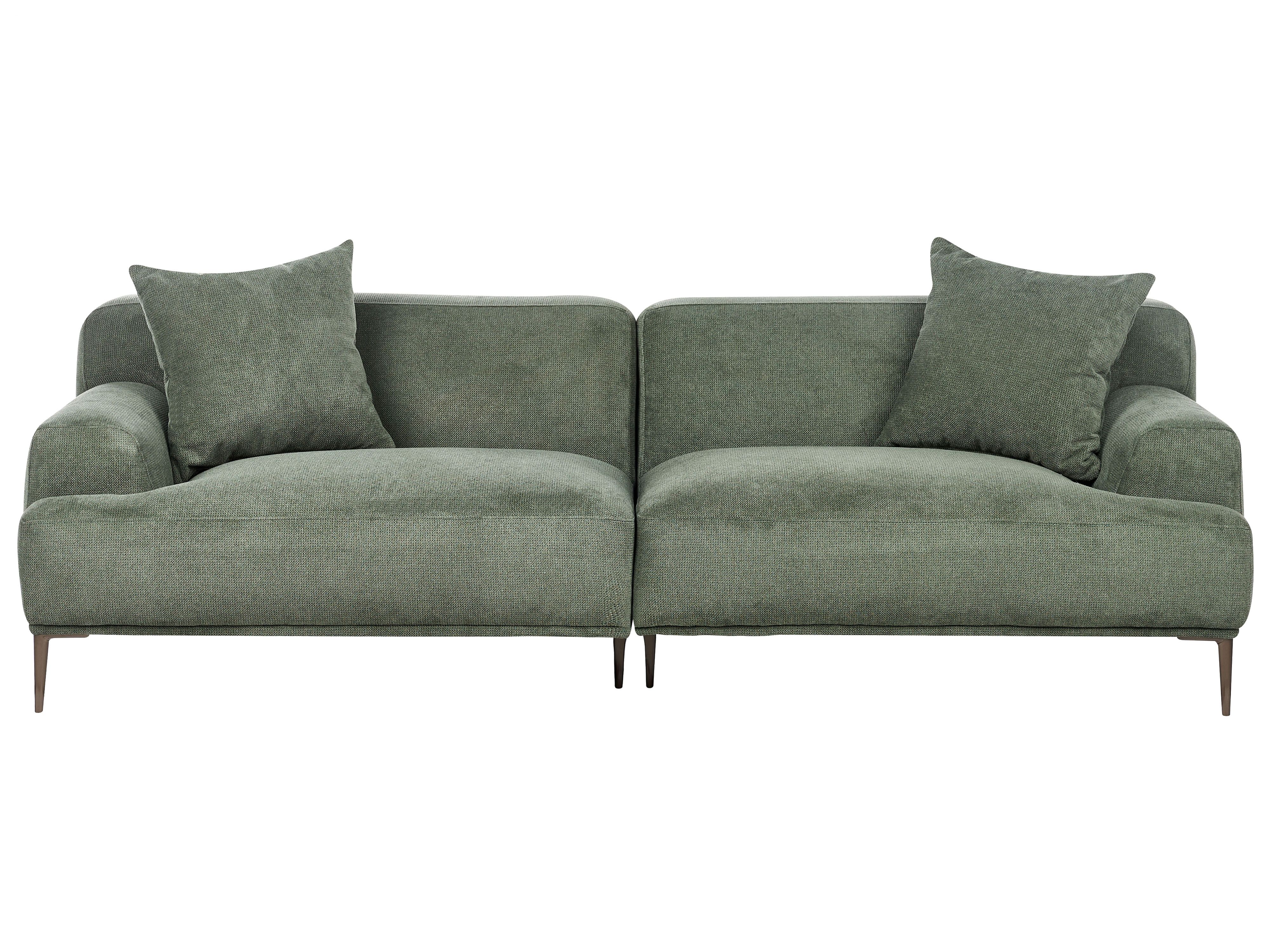 Sofa 3 Seater MATILA Fabric Green