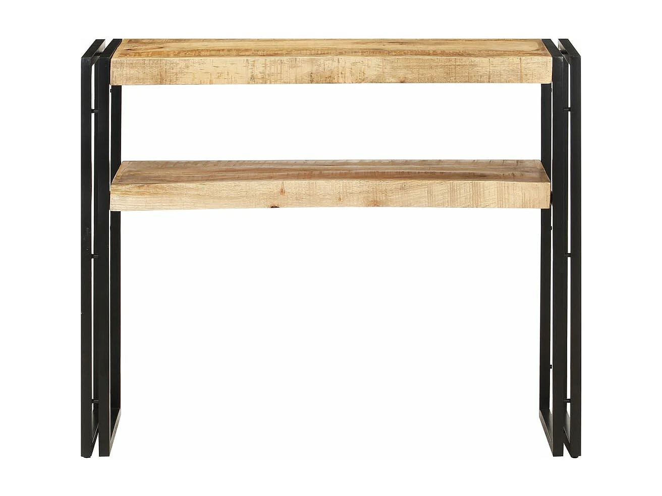 Table console 90x30x75 cm Bois de manguier brut