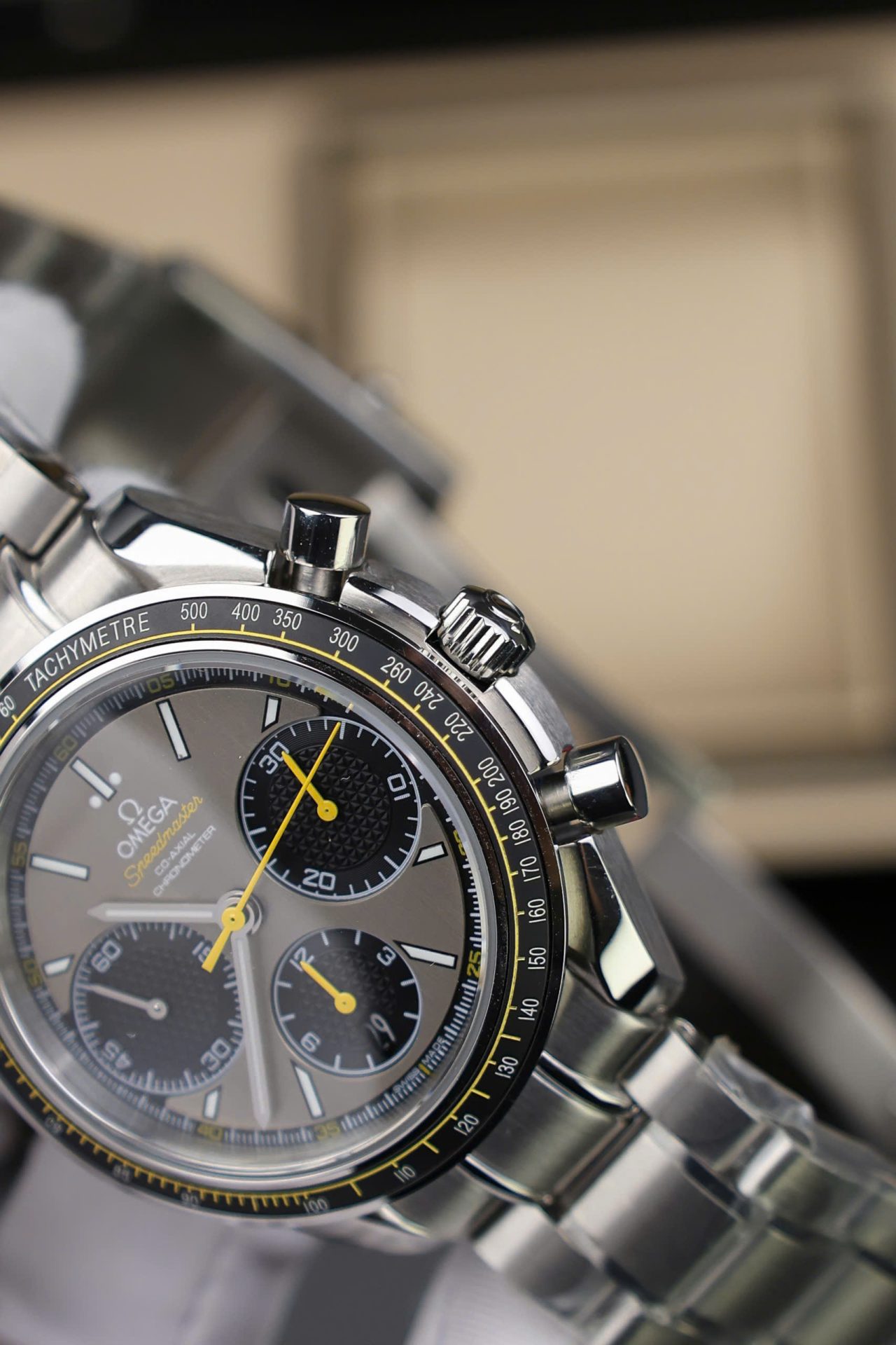 Omega Speedmaster Copies Watches Racing Chronograph Gray Dial 40mm - Top club